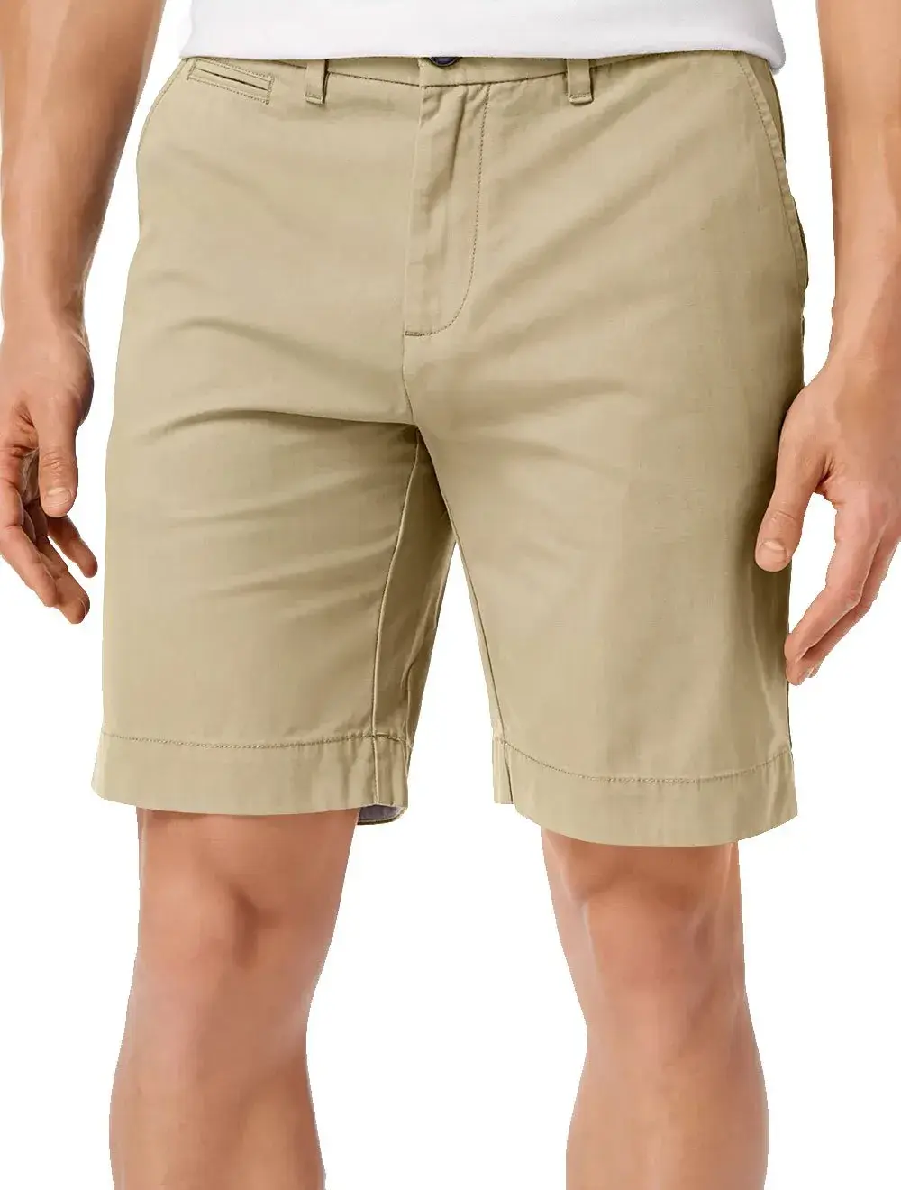 Bermuda Tommy Hilfiger Masculina de Sarja THFlex Caqui