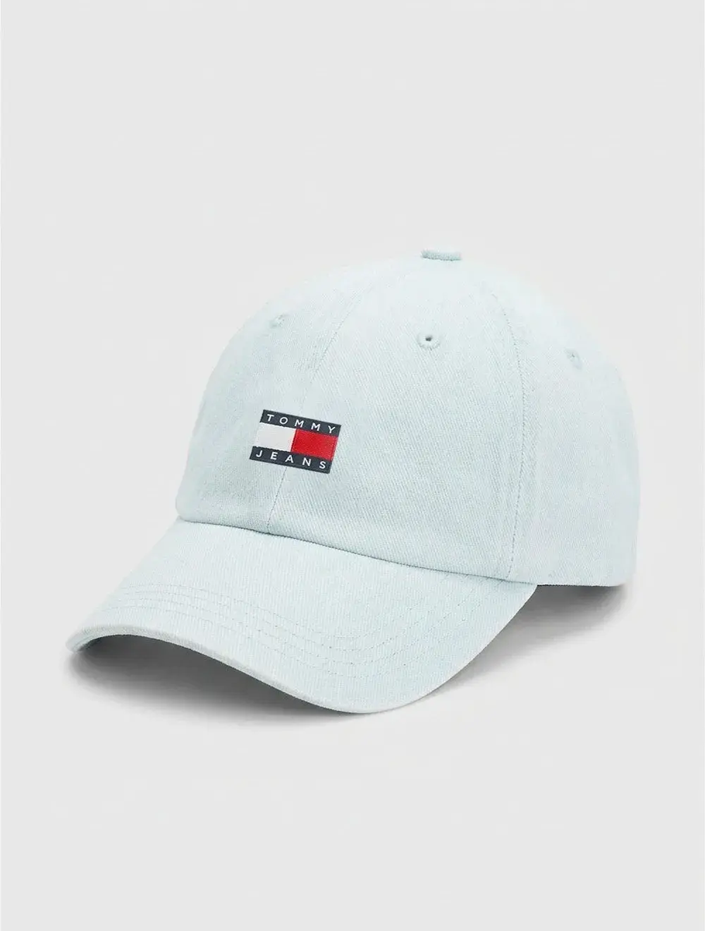 Boné Tommy Hilfiger Masculino Linear Cap Flag Azul Claro