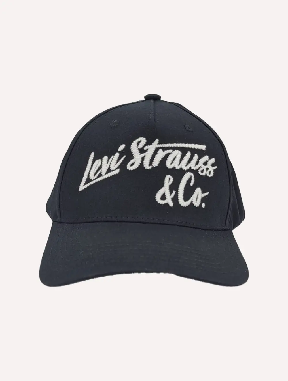 Boné Levis Masculino Curved Visor Embroidery Signature Preto