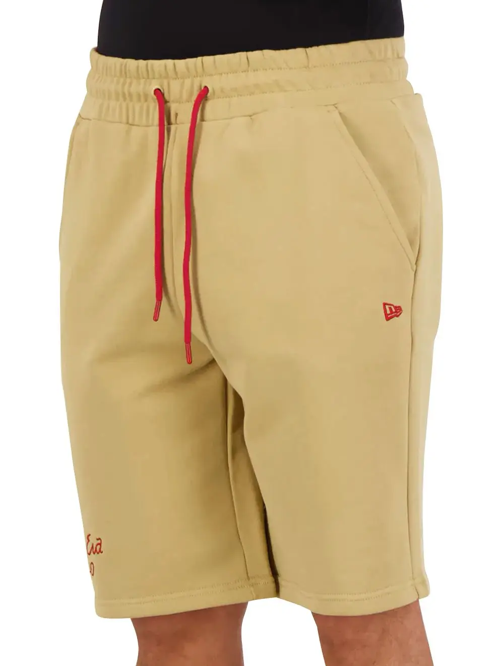 Bermuda New Era Masculina Moletom 1920 Classic Cáqui
