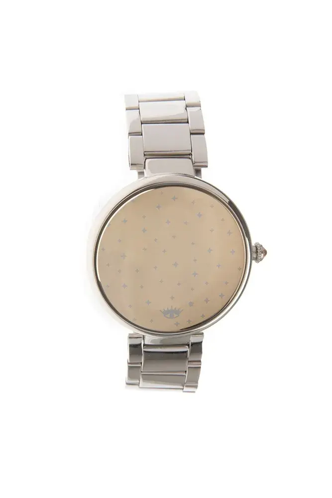 Relógio Digital Feminino Crystal Metal Prata