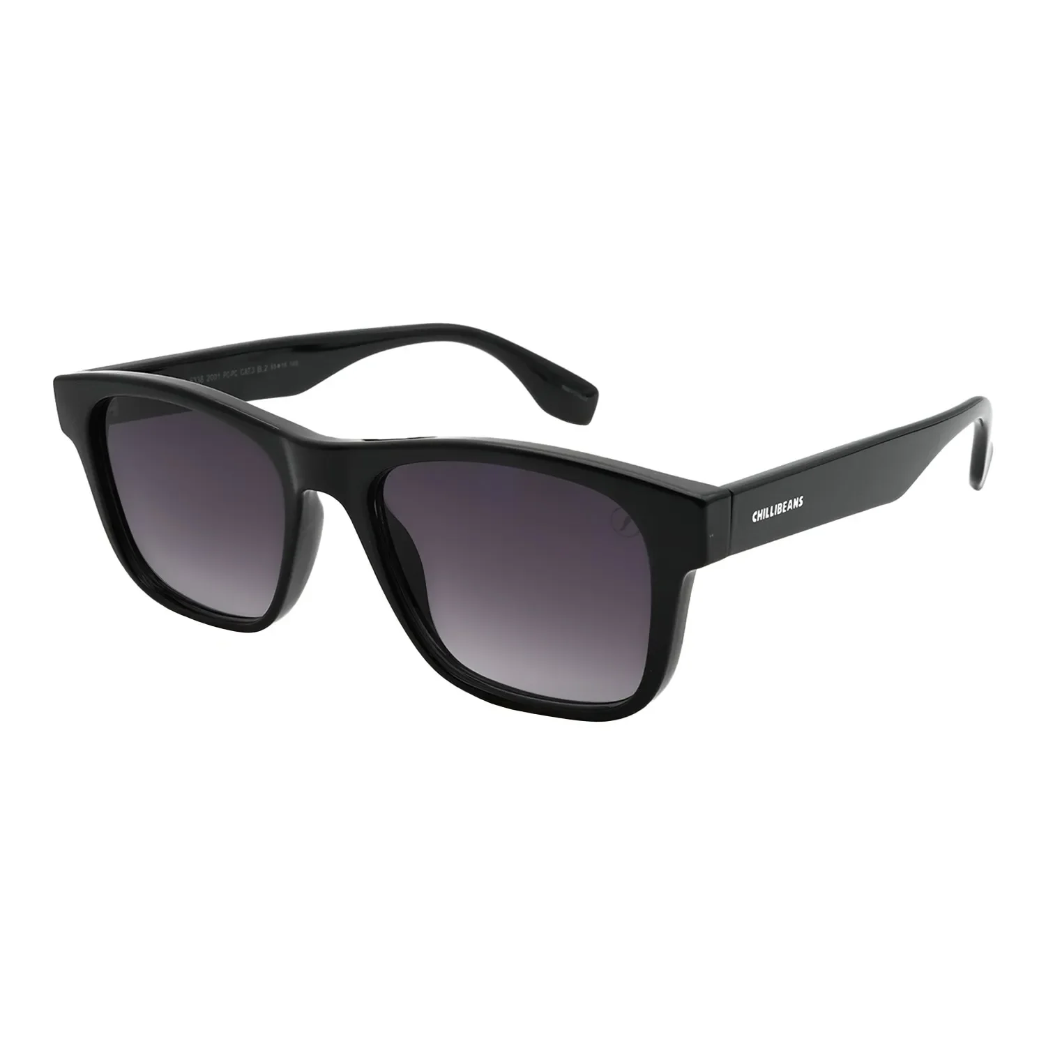 Óculos de Sol Masculino Chilli Beans Bossa Nova Degradê Preto — imagem 1