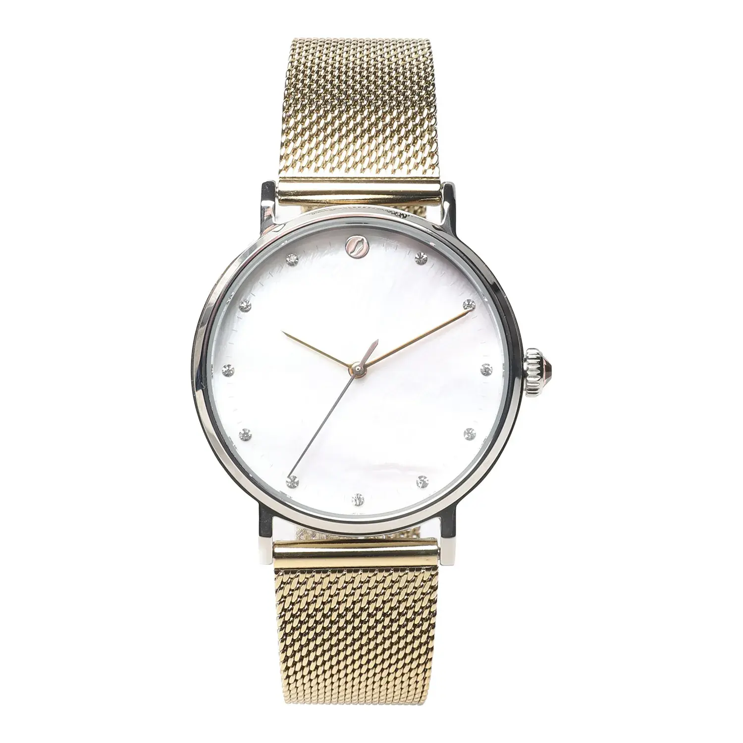 Relógio Analógico Feminino Chilli Beans Metal Prata Dourado