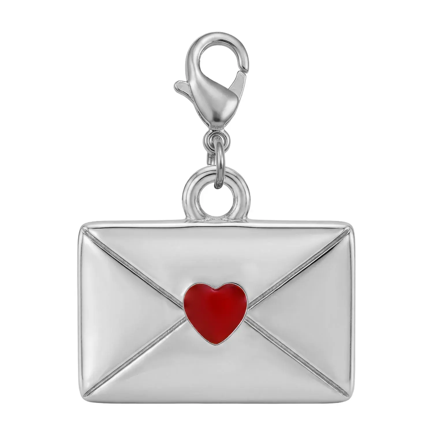 Berloque Chilli Beans Carta de Amor Prata