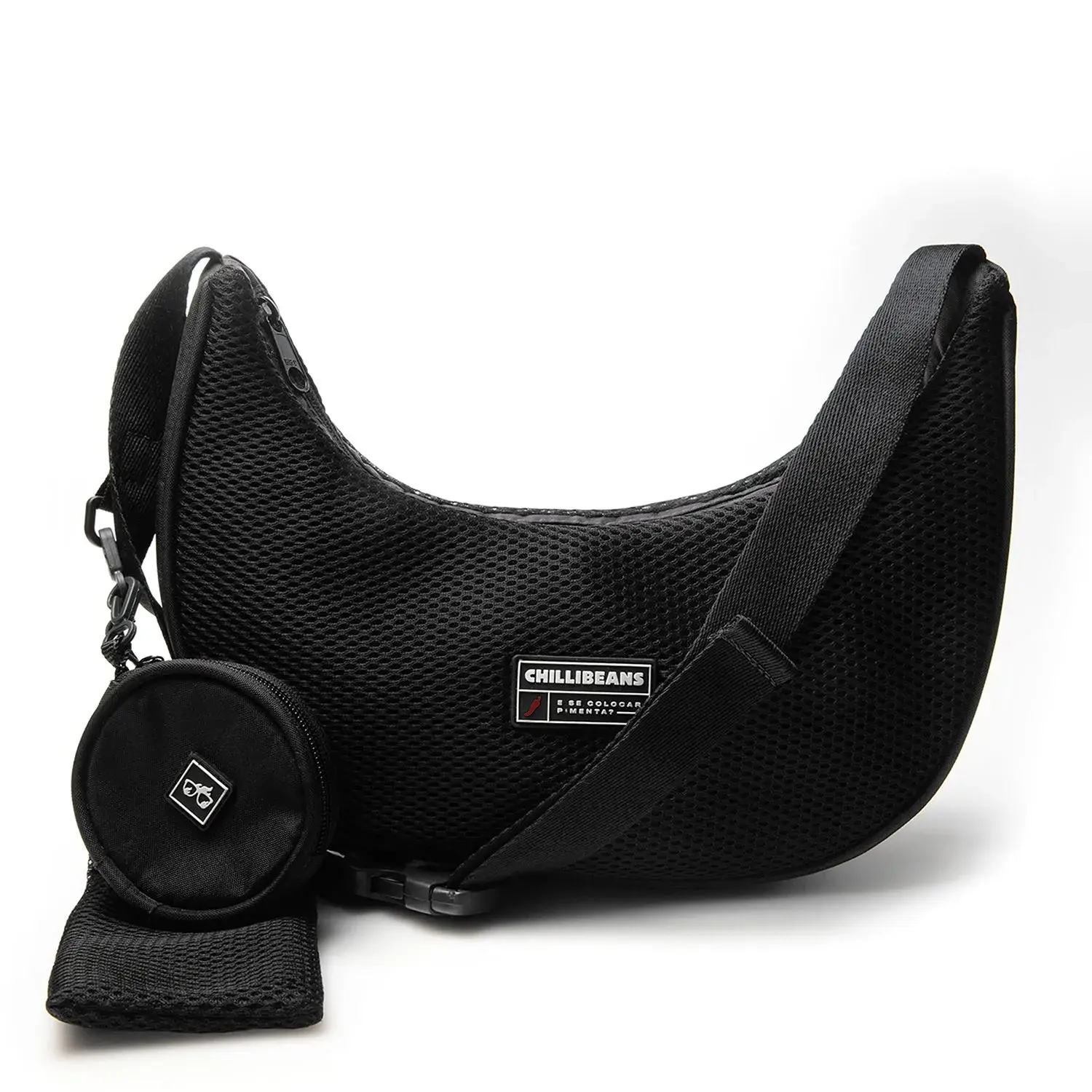 Bolsa Shoulder Unissex Chilli Beans Preta
