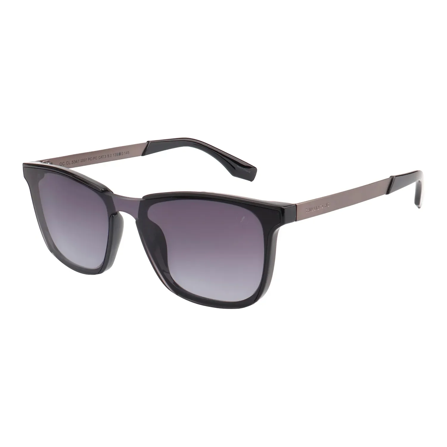 Óculos de Sol Masculino Infinity Bossa Nova Degradê Preto — imagem 1