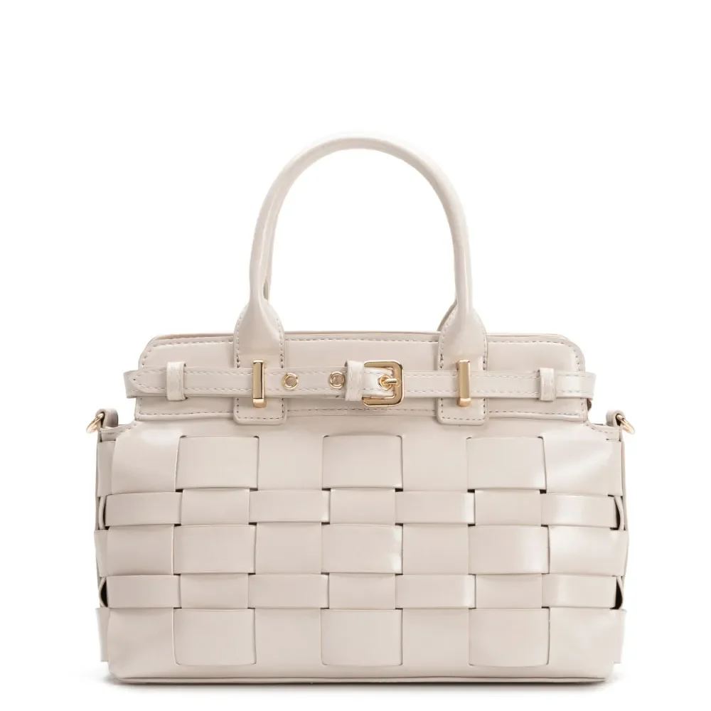 Bolsa Tiracolo Cinto Tressê Off White — imagem 1