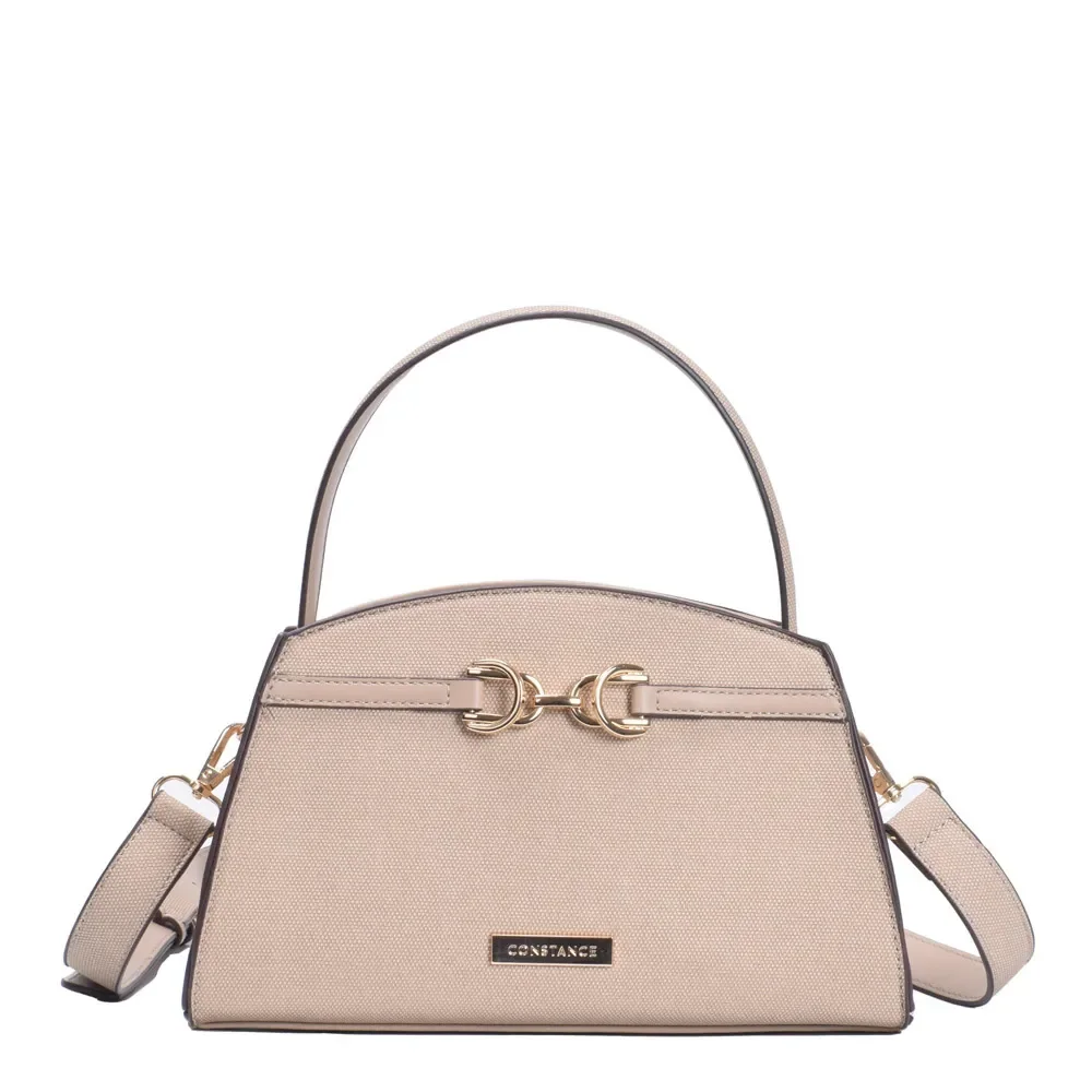 Bolsa Satchel Bridão Bege — imagem 1