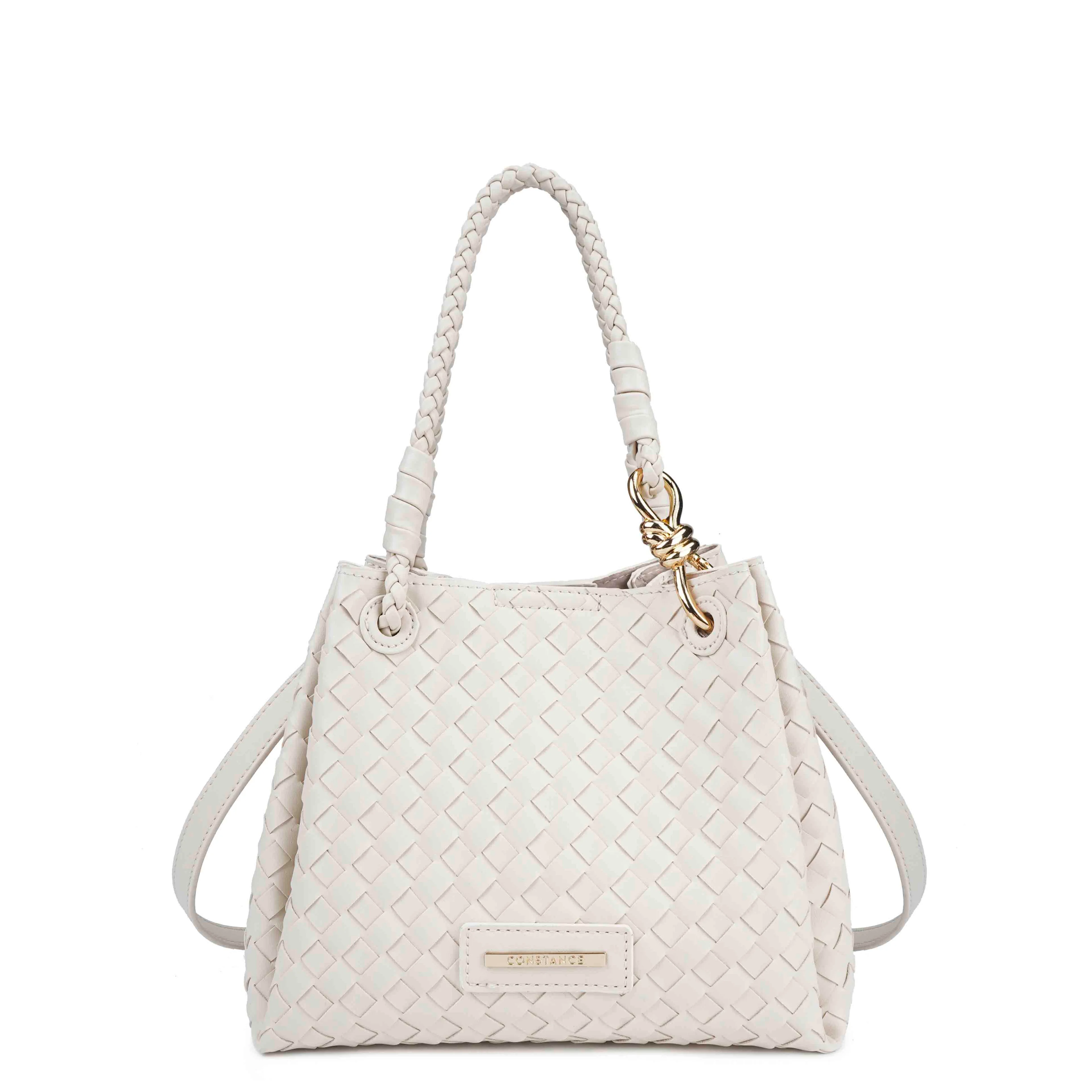 Bolsa Tiracolo Tressê Nó Off White — imagem 1