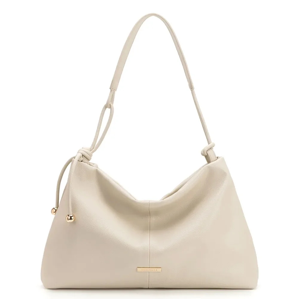 Bolsa Hobo Alça Cordão Off White — imagem 1