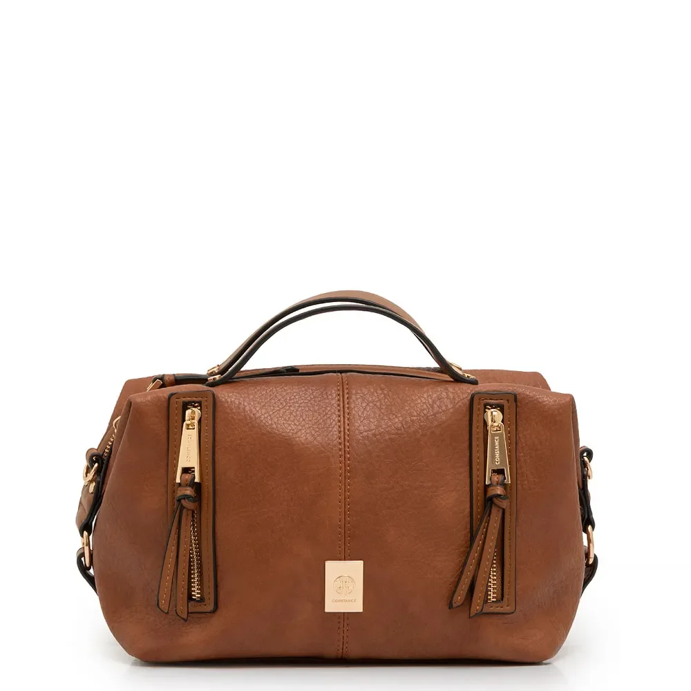 Bolsa Baú Zíper Caramelo — imagem 1
