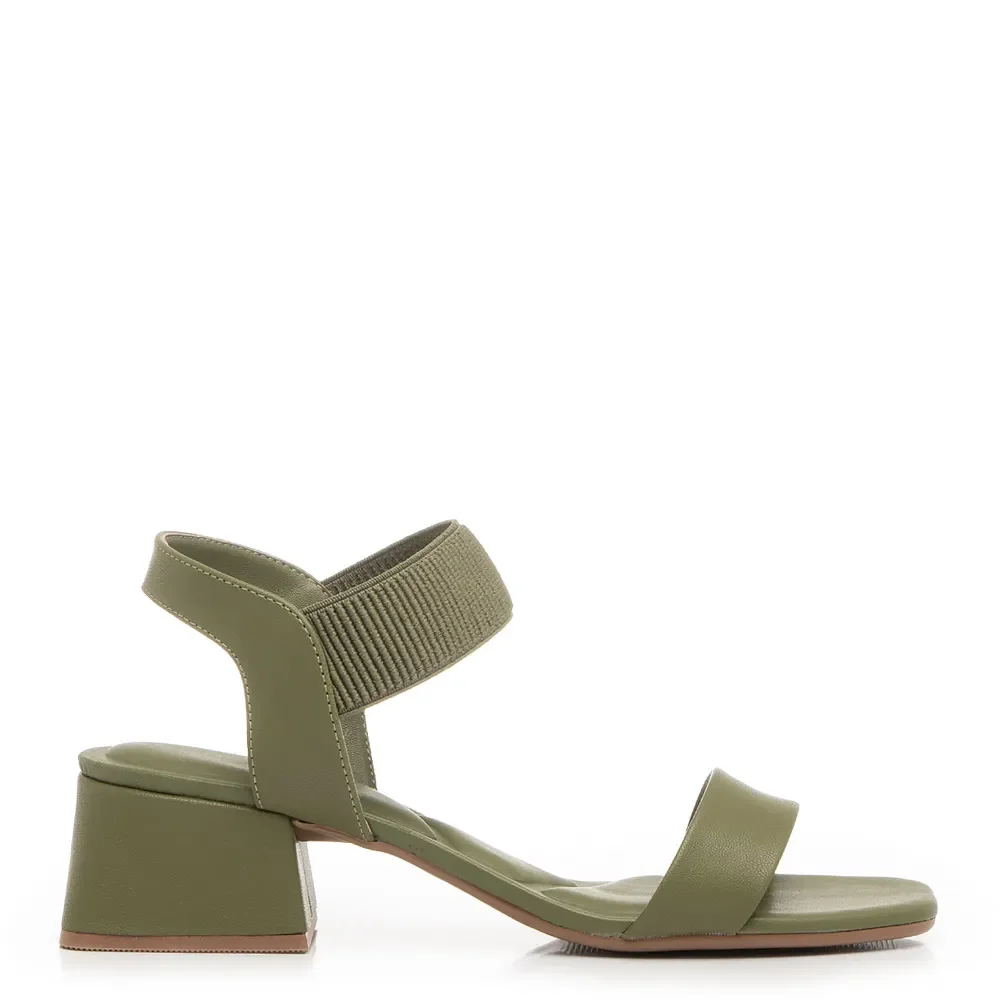 Sandália Verde Comfort Elástico — imagem 1