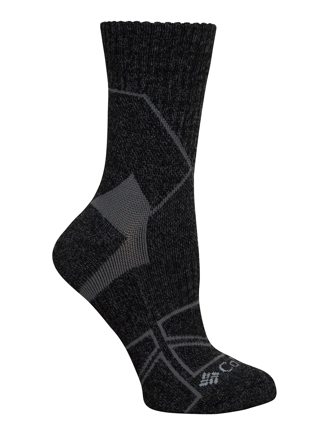 Meia Columbia Unissex Hike Quarter Mediumweight