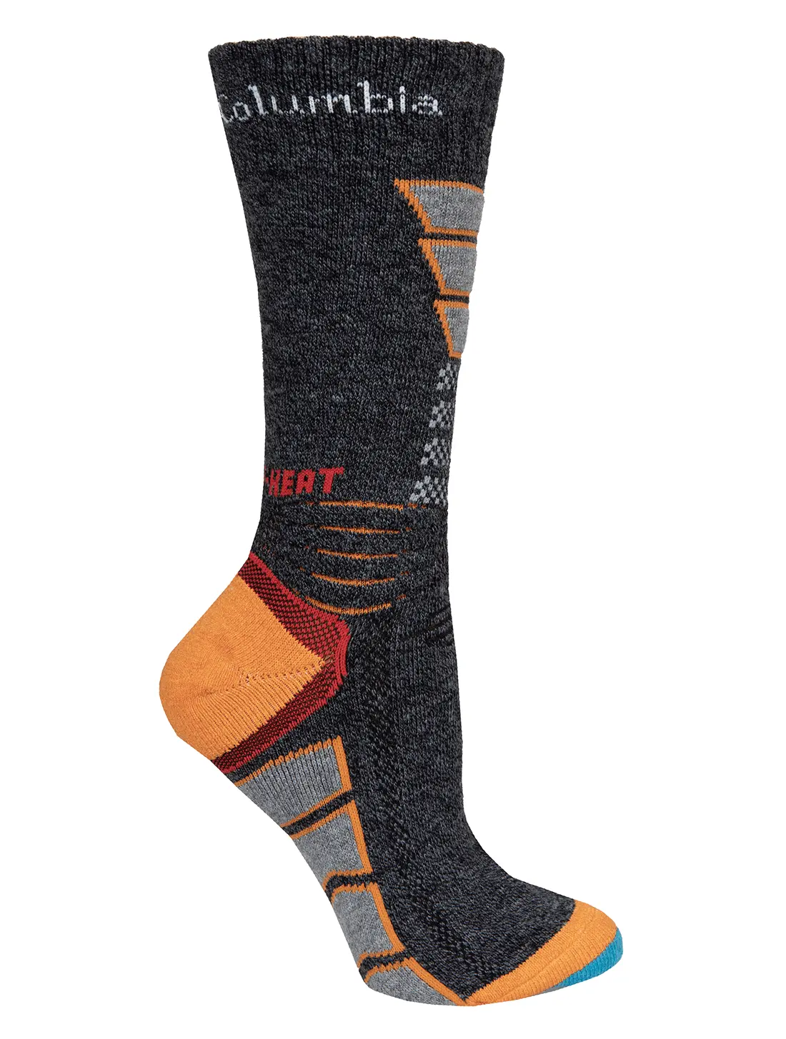 Meia Columbia Unissex Omni-Heat™ Hiking Crew