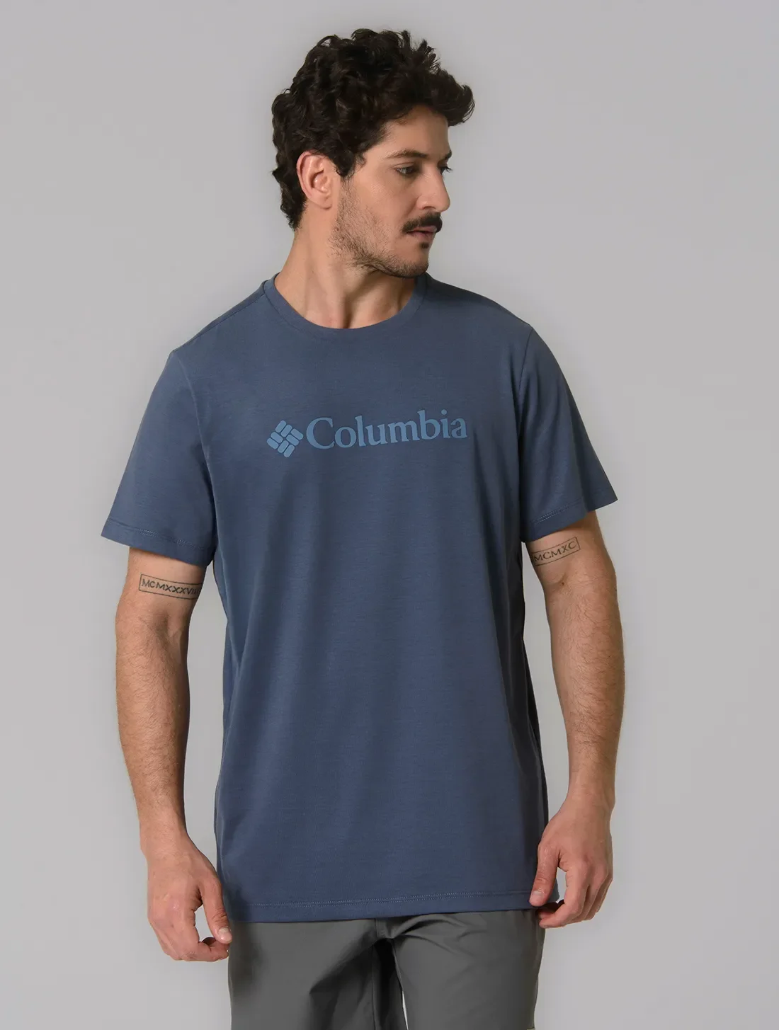 Camiseta Columbia Masculina Basic Logo II Branded Shadow — imagem 1