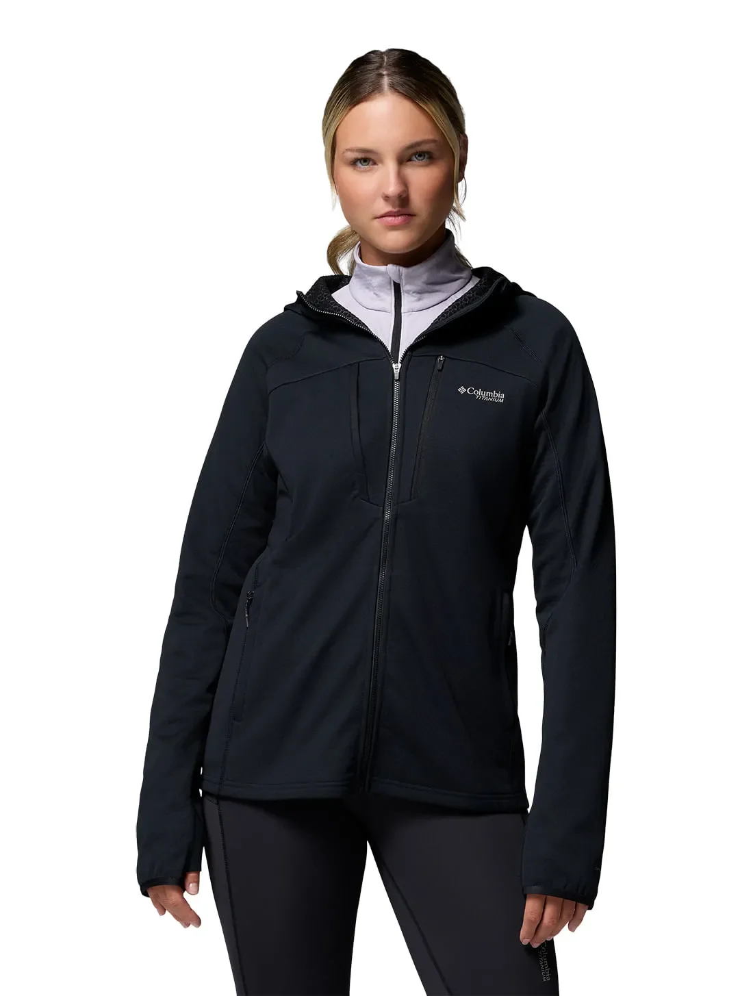 Fleece Columbia Feminino Arctic Crest Bonded Full Zip — imagem 1