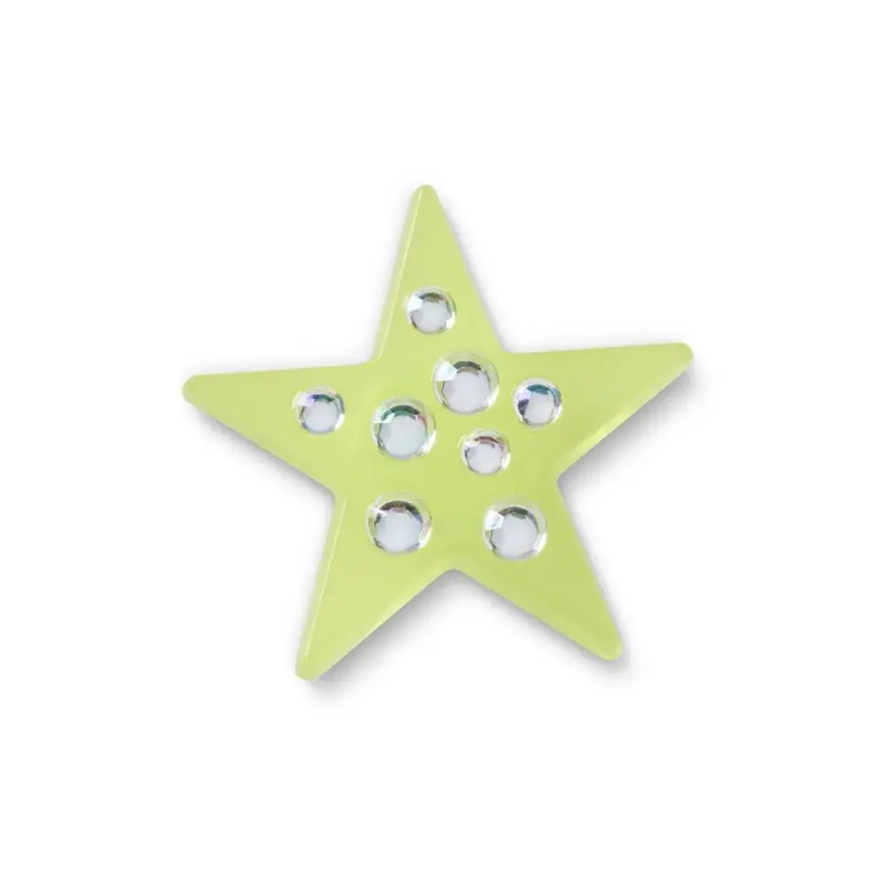 Estrela Verde Com Gemas