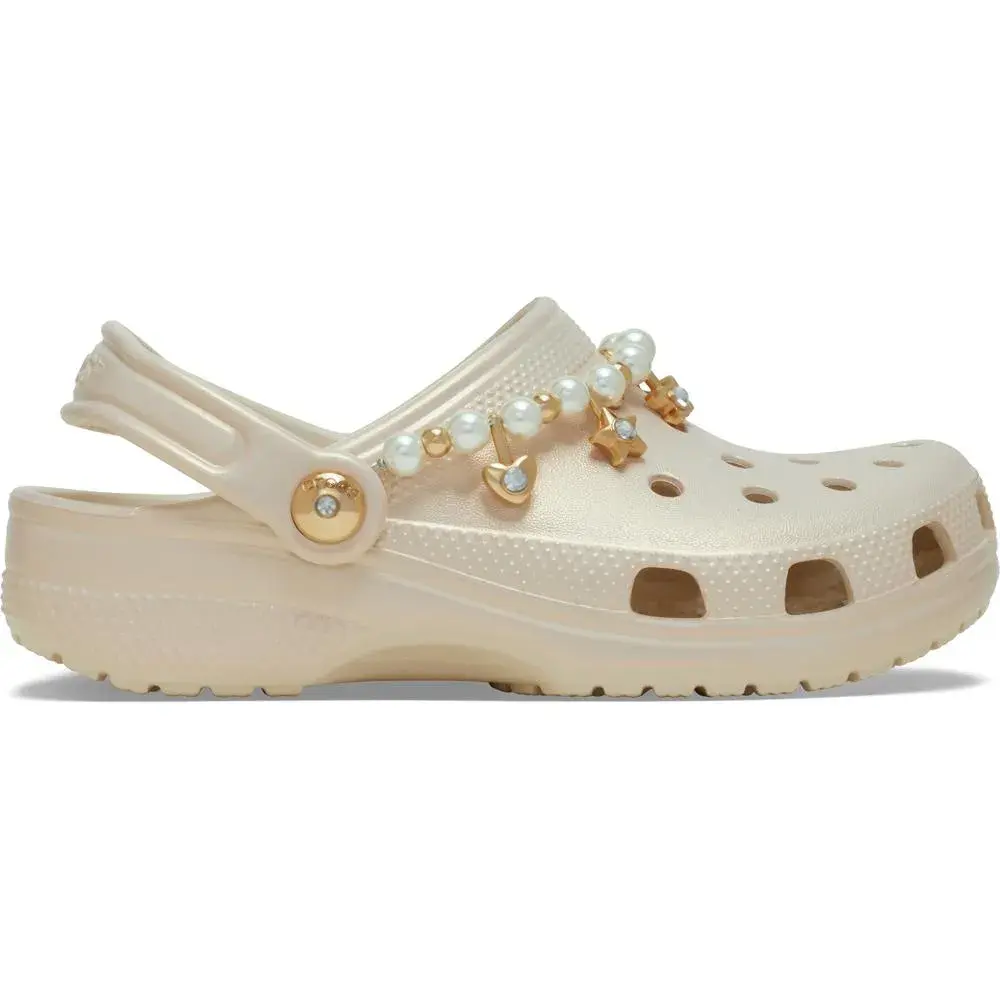 Classic Pearl Bracelet Clog Juvenil