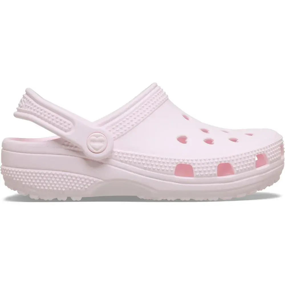 Classic Hearts Cut Out Clog Juvenil