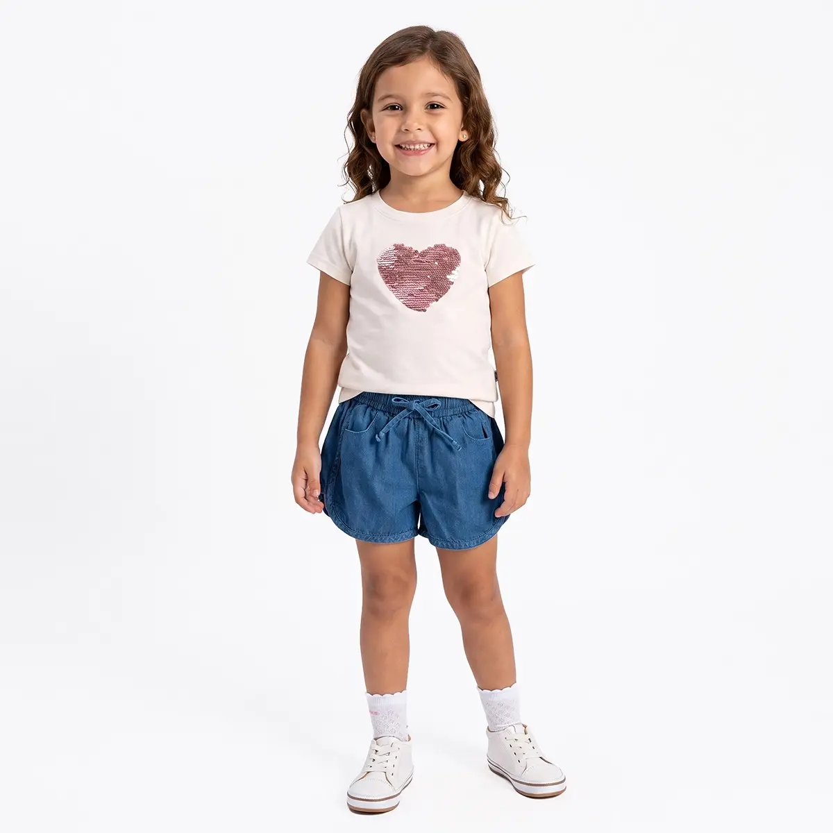 Shorts Kids Festivo Jeans Tip Top