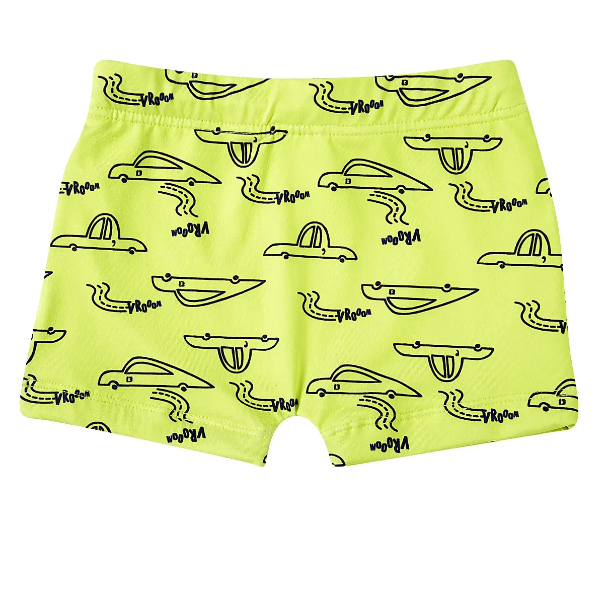 Shorts Praia Kids Carrinhos Divertidos Lycra Proteção Uv 50+ Tip Top