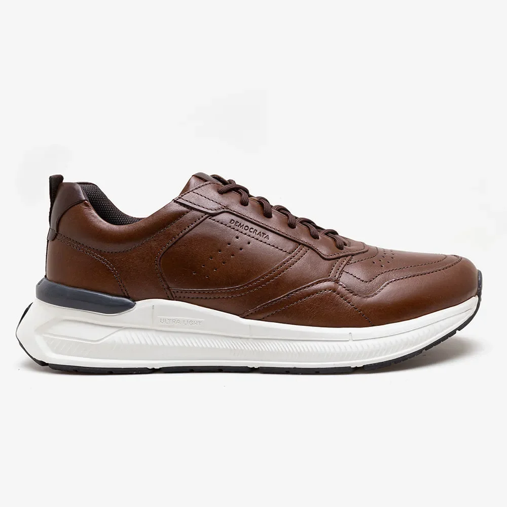 Tênis Denim Brad Ultra Light Marrom — imagem 1