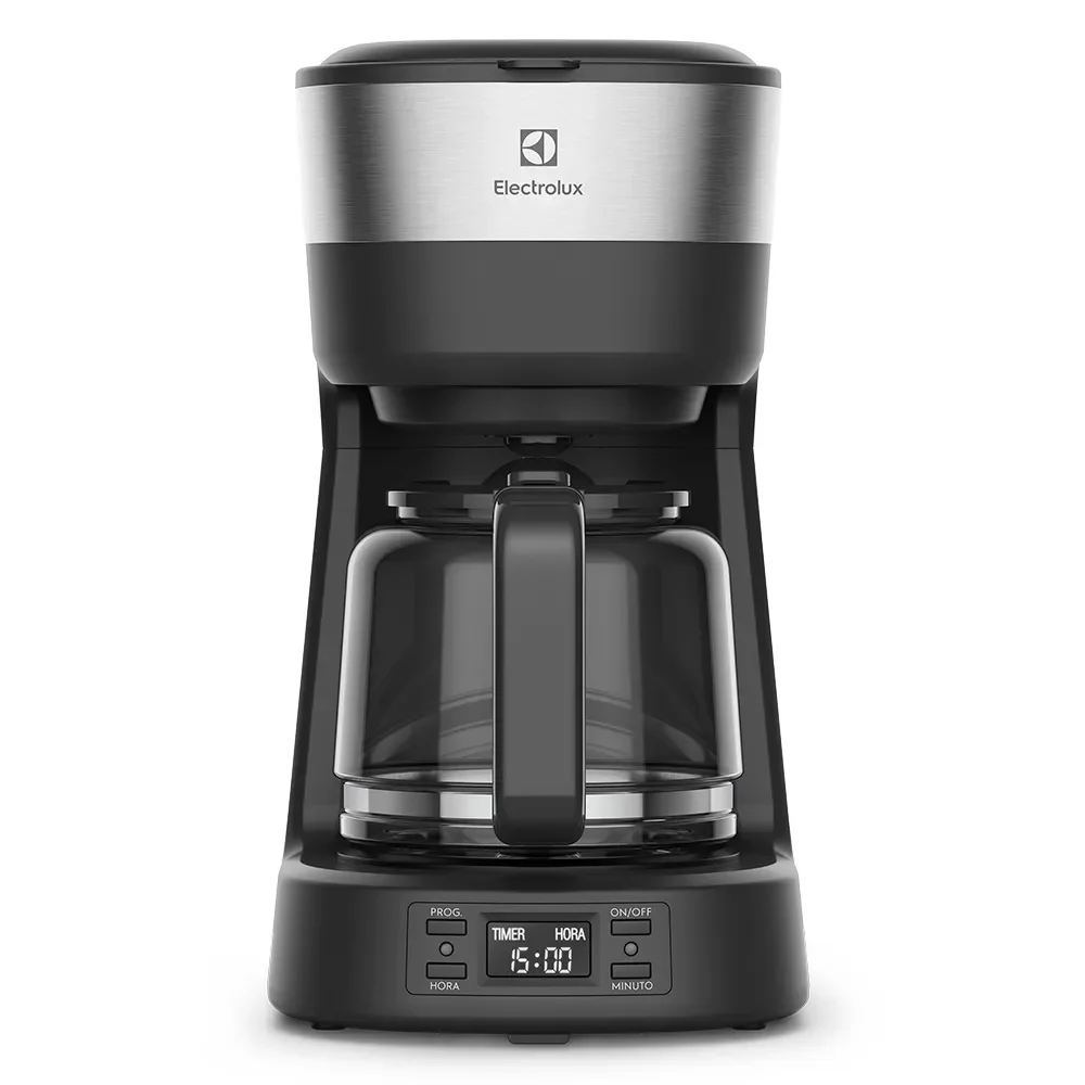 Cafeteira Elétrica Electrolux 30 Xícaras Experience Programável com Timer Cor Inox Preta (ECM25) — imagem 1