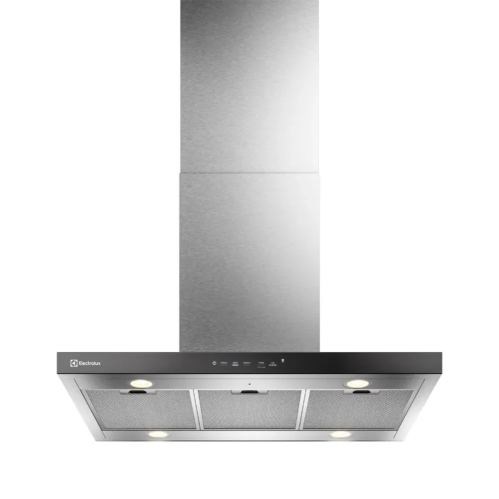 Coifa de Ilha Electrolux 90cm Inox Experience com Inteligência Artificial e Alto Poder Sucção (CE9IF) — imagem 1