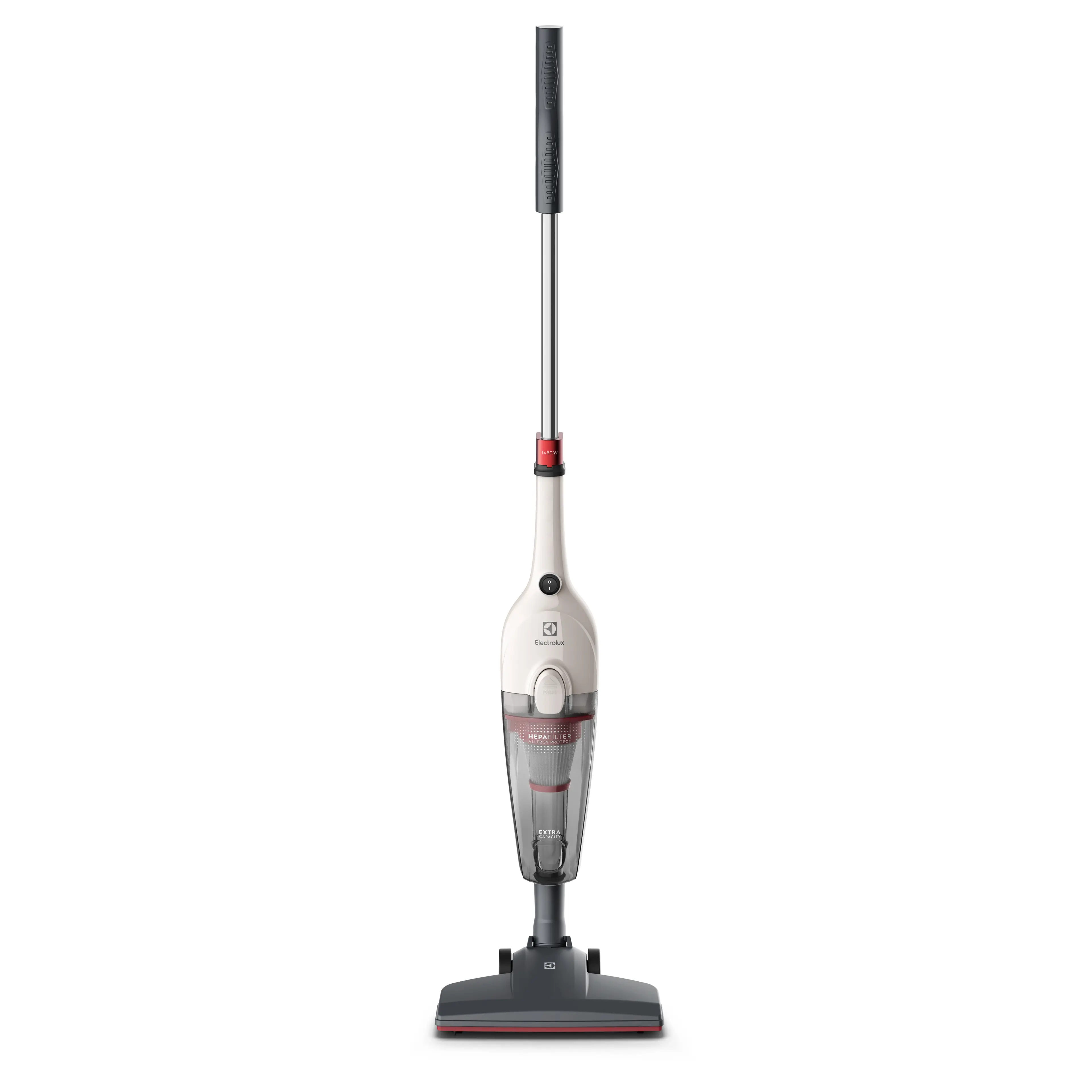 Aspirador de Pó Vertical com Fio Electrolux 1450W 2 em 1 Filtro HEPA Branco (STK14B)