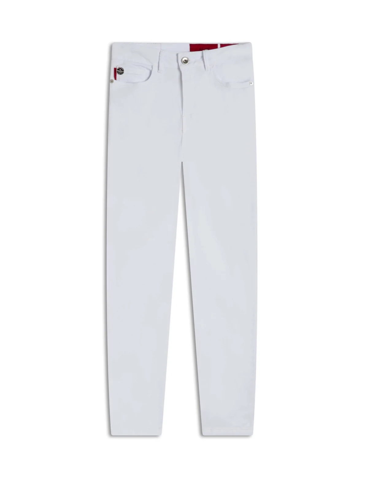 Calça Color Modal Higher Skinny Branco — imagem 1