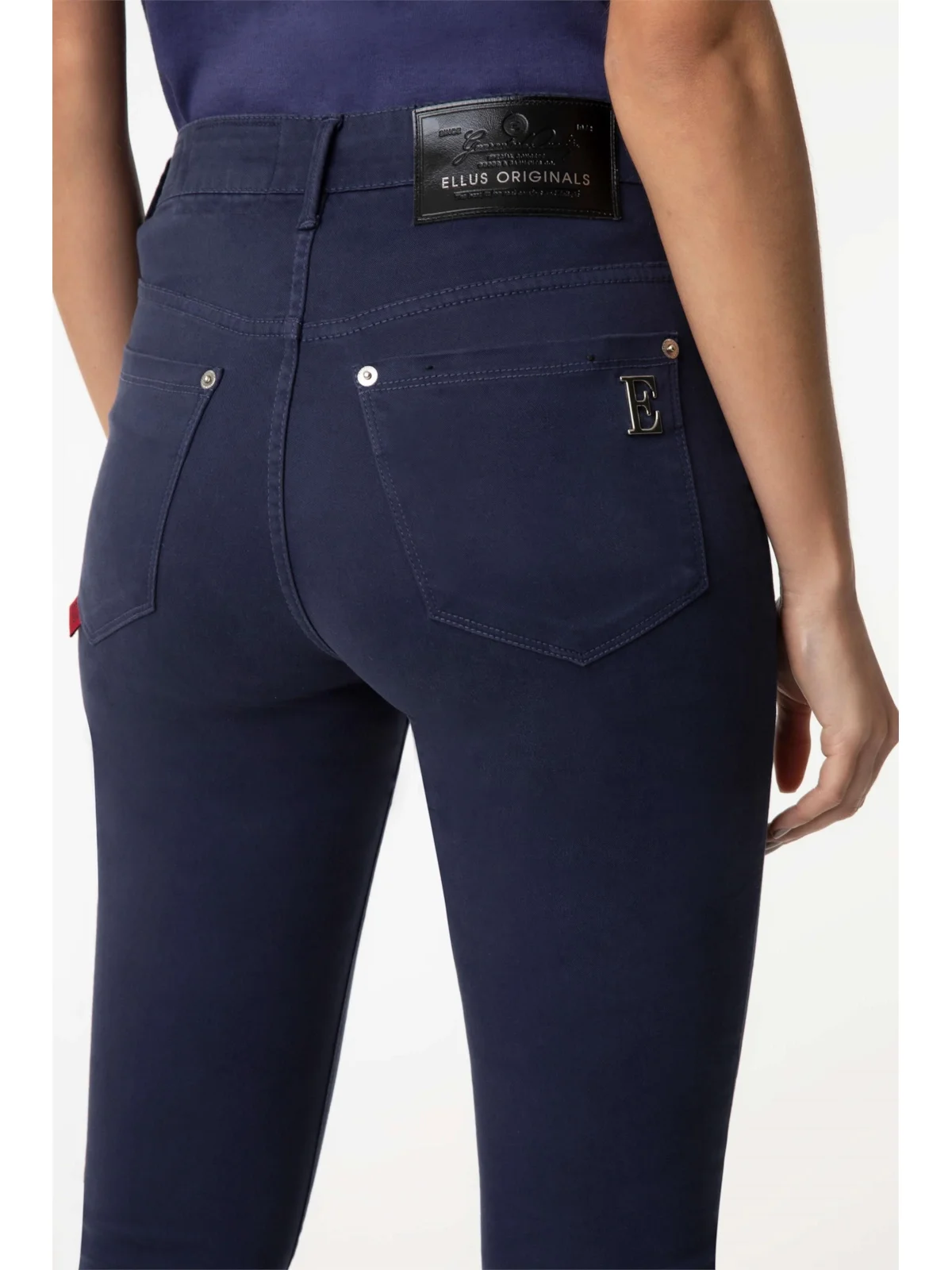 Calça Color Modal Higher Skinny Dark Navy — imagem 1