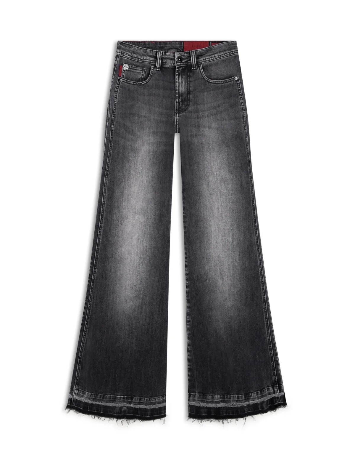 Calça Intense Black Flare 1891 Lav.Black C/ Tie Dye — imagem 1