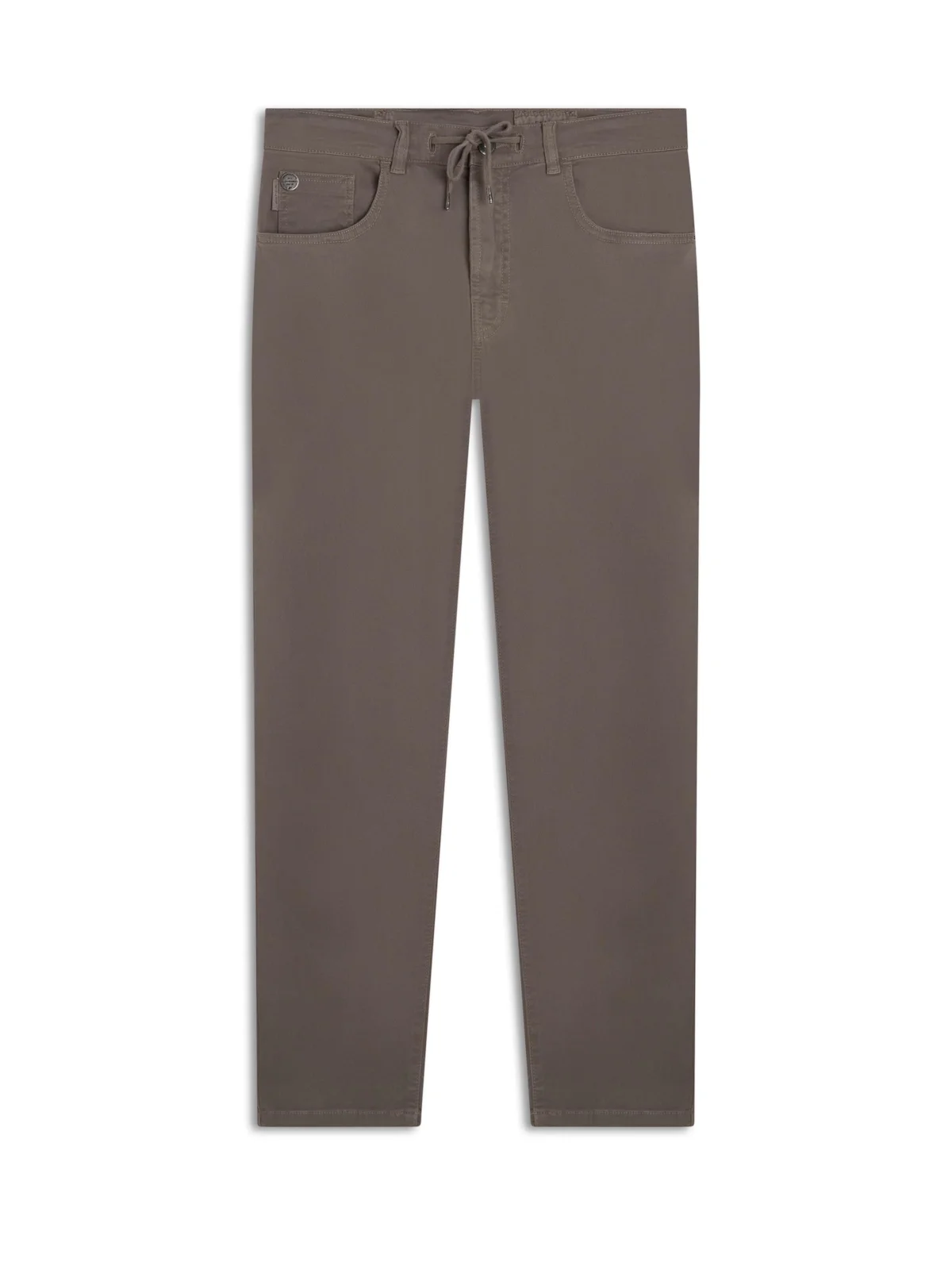 Calça Joggin Color Preppy Slim Marrom — imagem 1