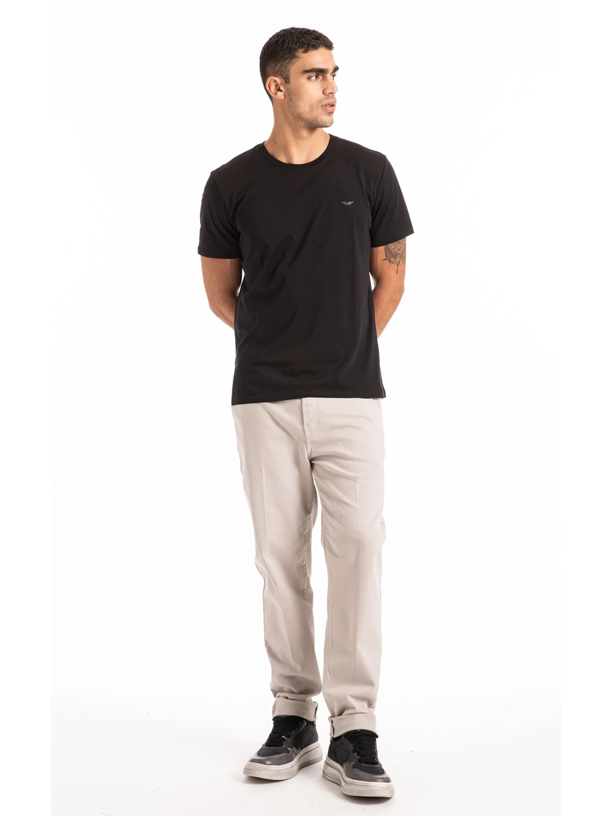 Calça Jogging Color Preppy Silver — imagem 1