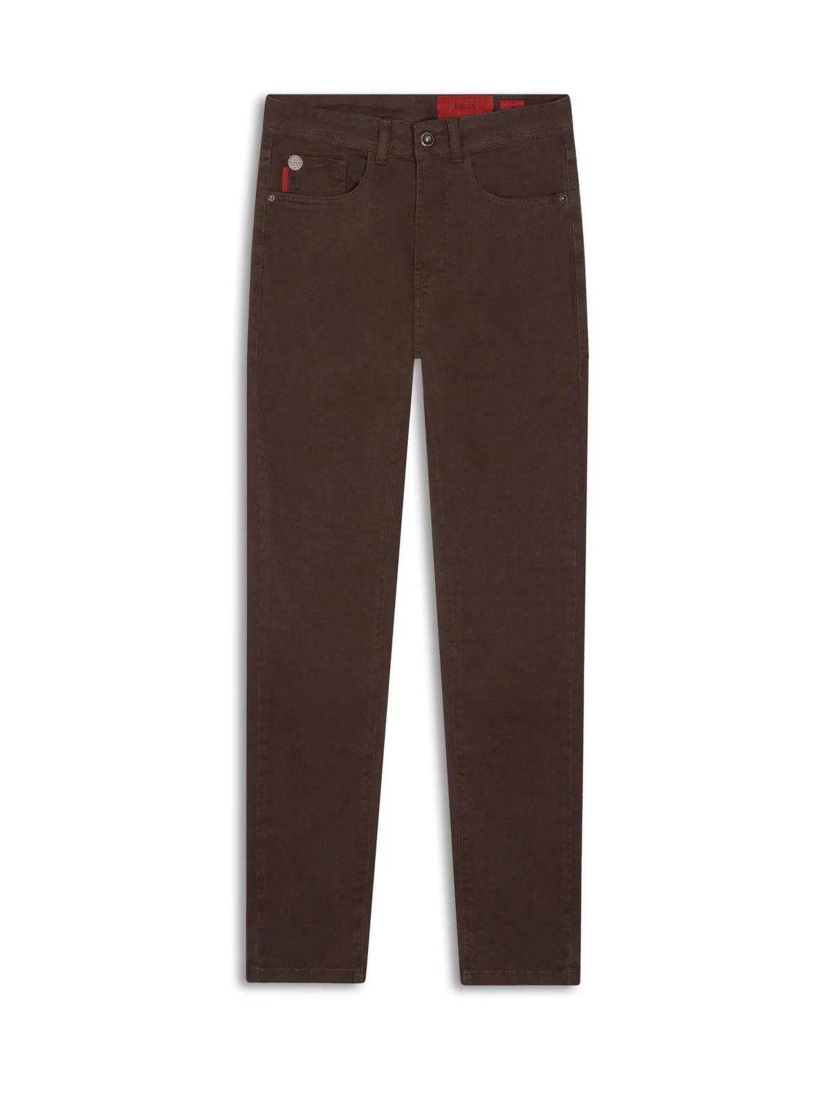 Calça Jogging Color Slim Marrom Escuro — imagem 1