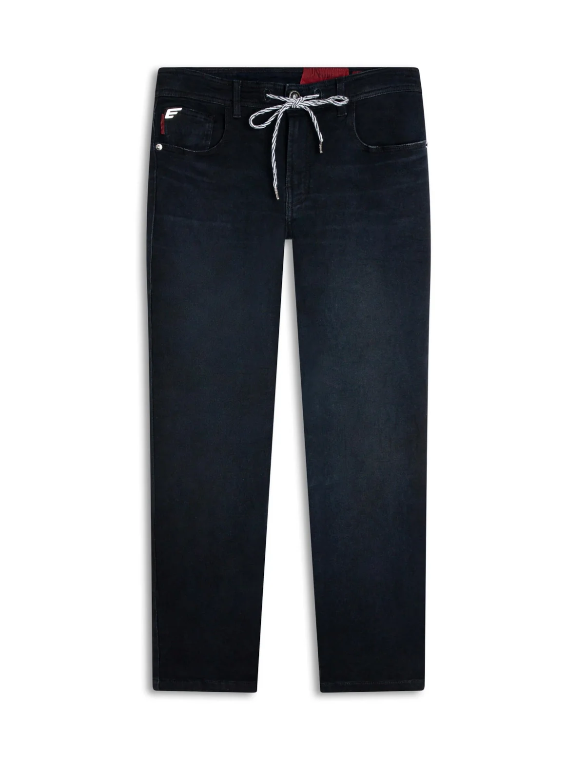 Calça Jogging Indigo 1658-Lav.Escuro C/ Jato — imagem 1