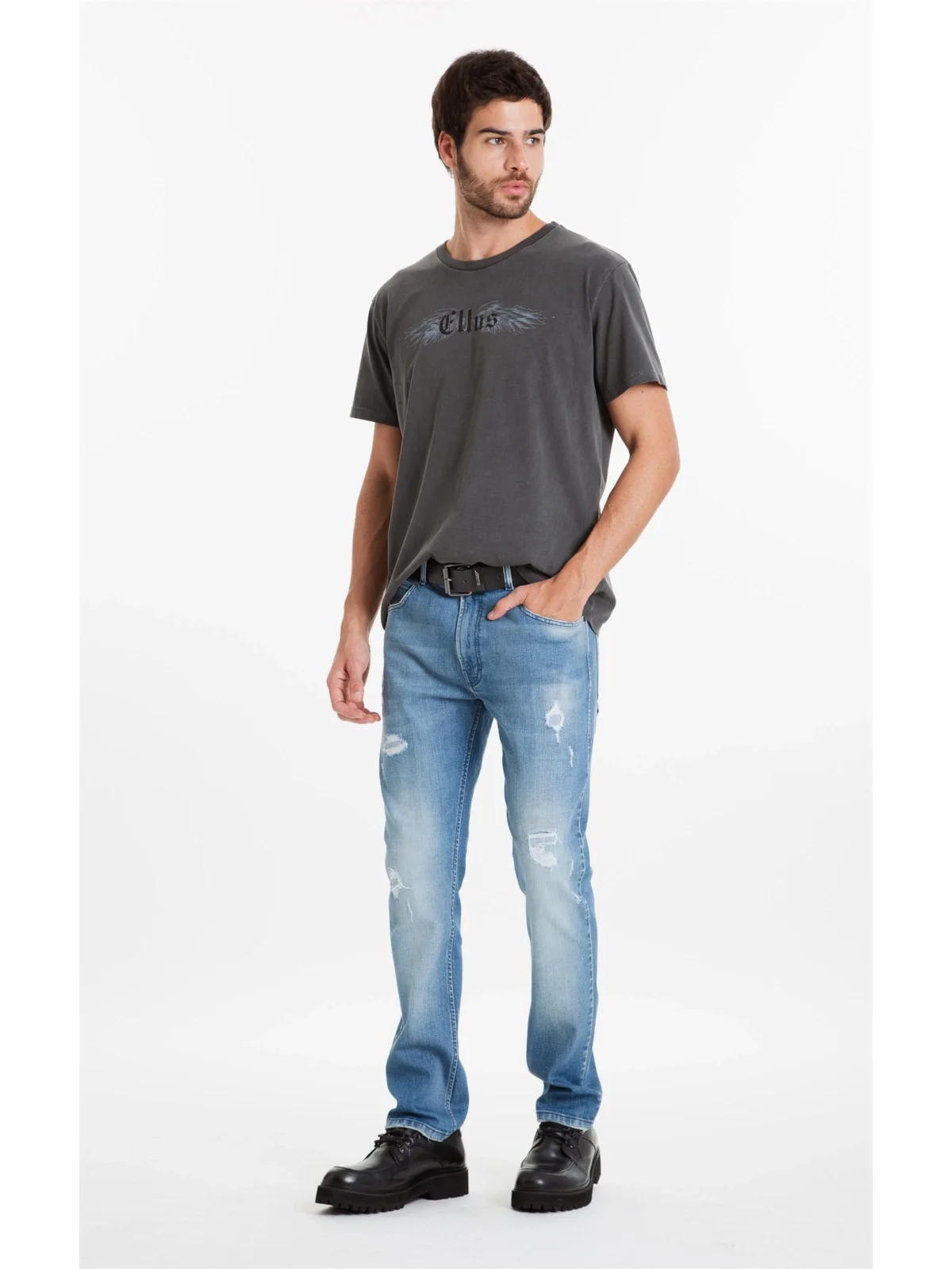 Calça Original Cross Ly Skinny Lav.Medio — imagem 1