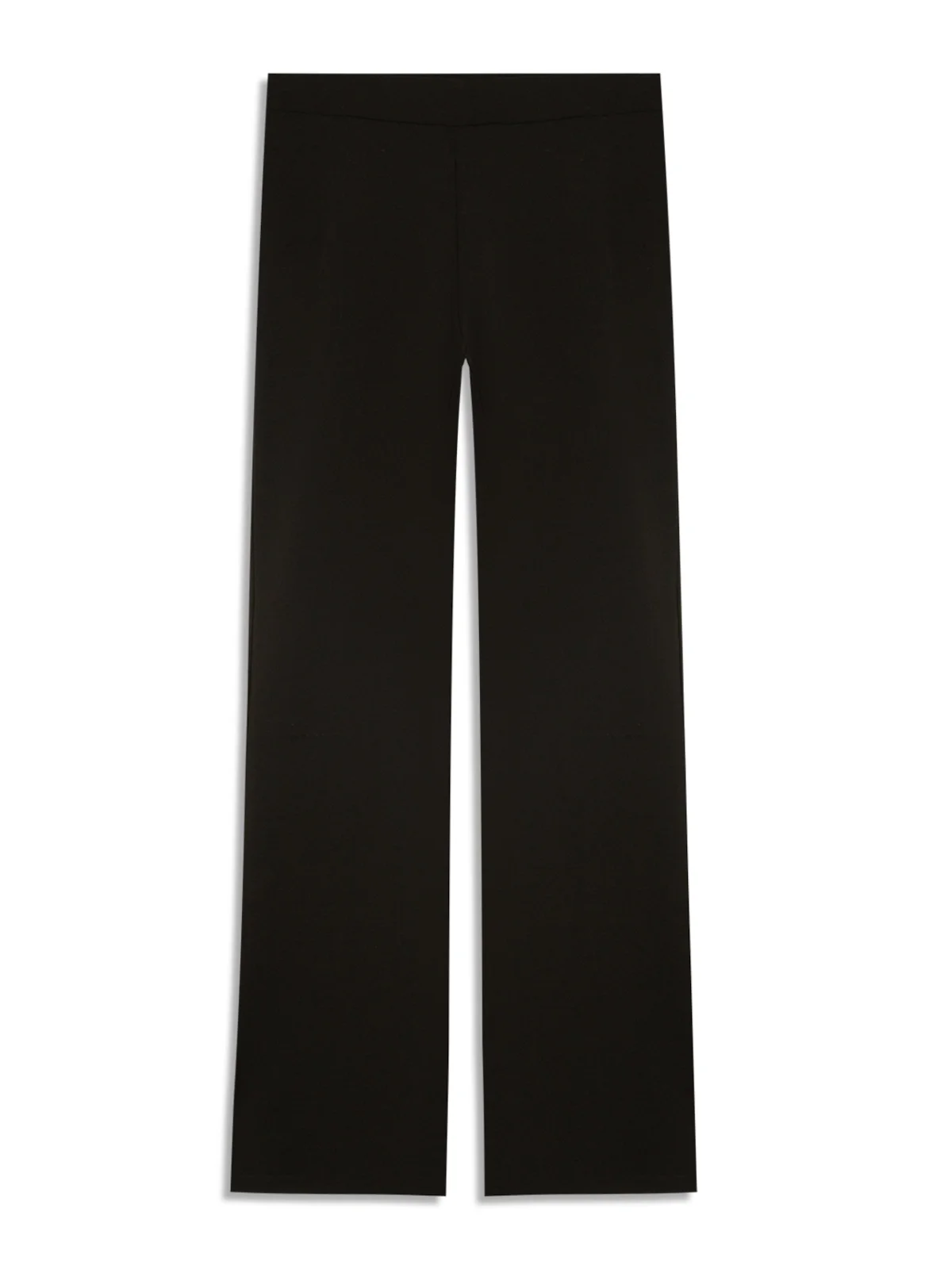 Calça Scuba Crepe Long Flare Preto — imagem 1