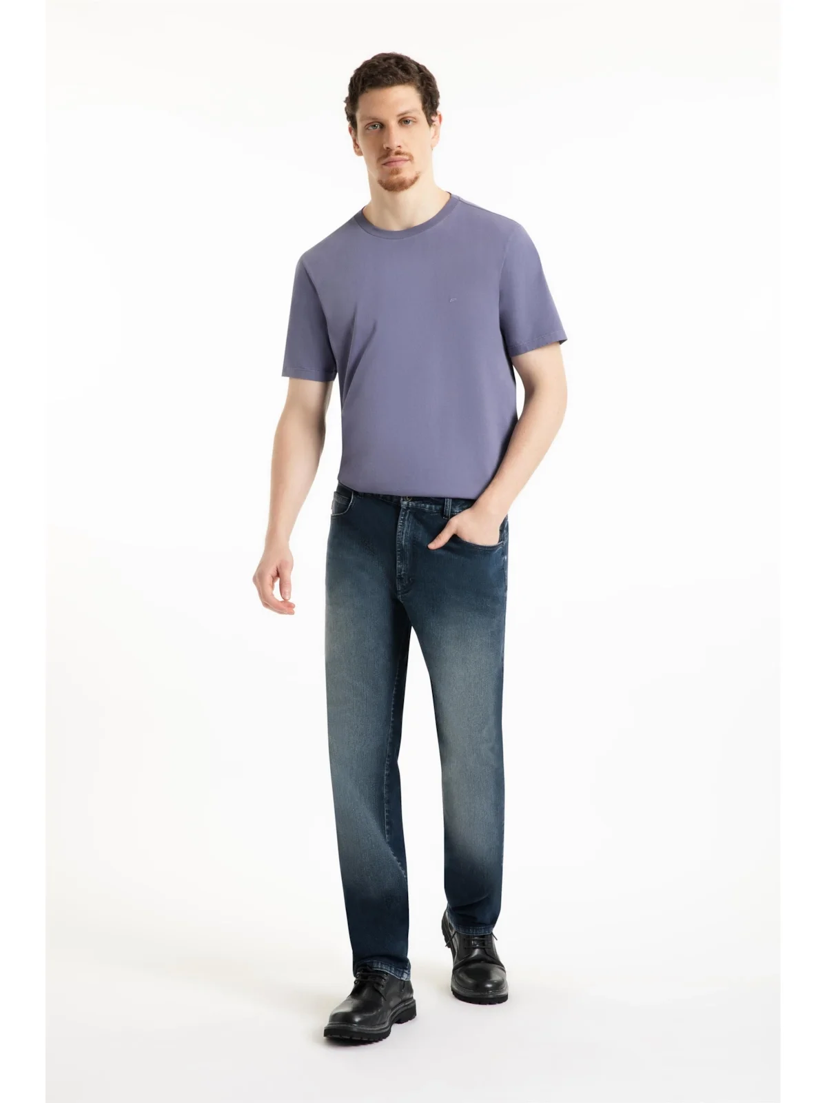 Calça Sprouting Straight Ellus Lav. Escuro Iii — imagem 1
