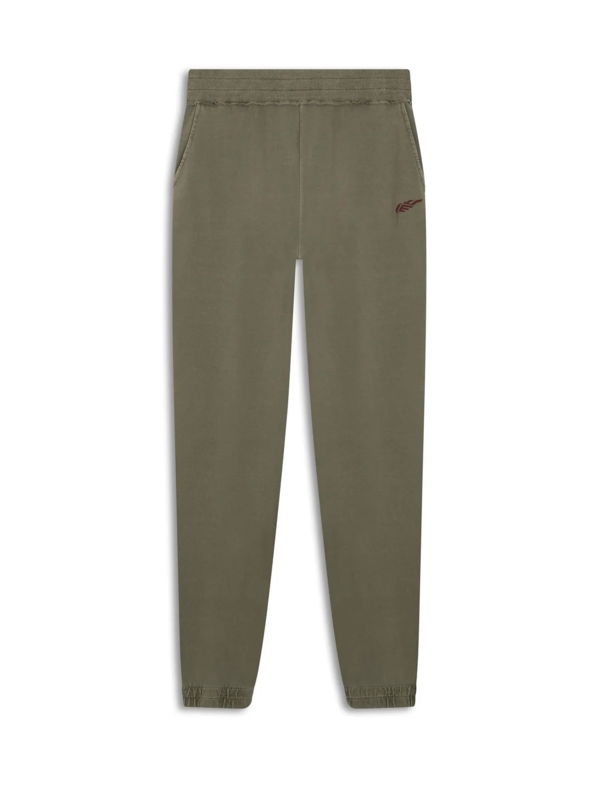 Calça Timeless Washed Jogger Verde Militar — imagem 1