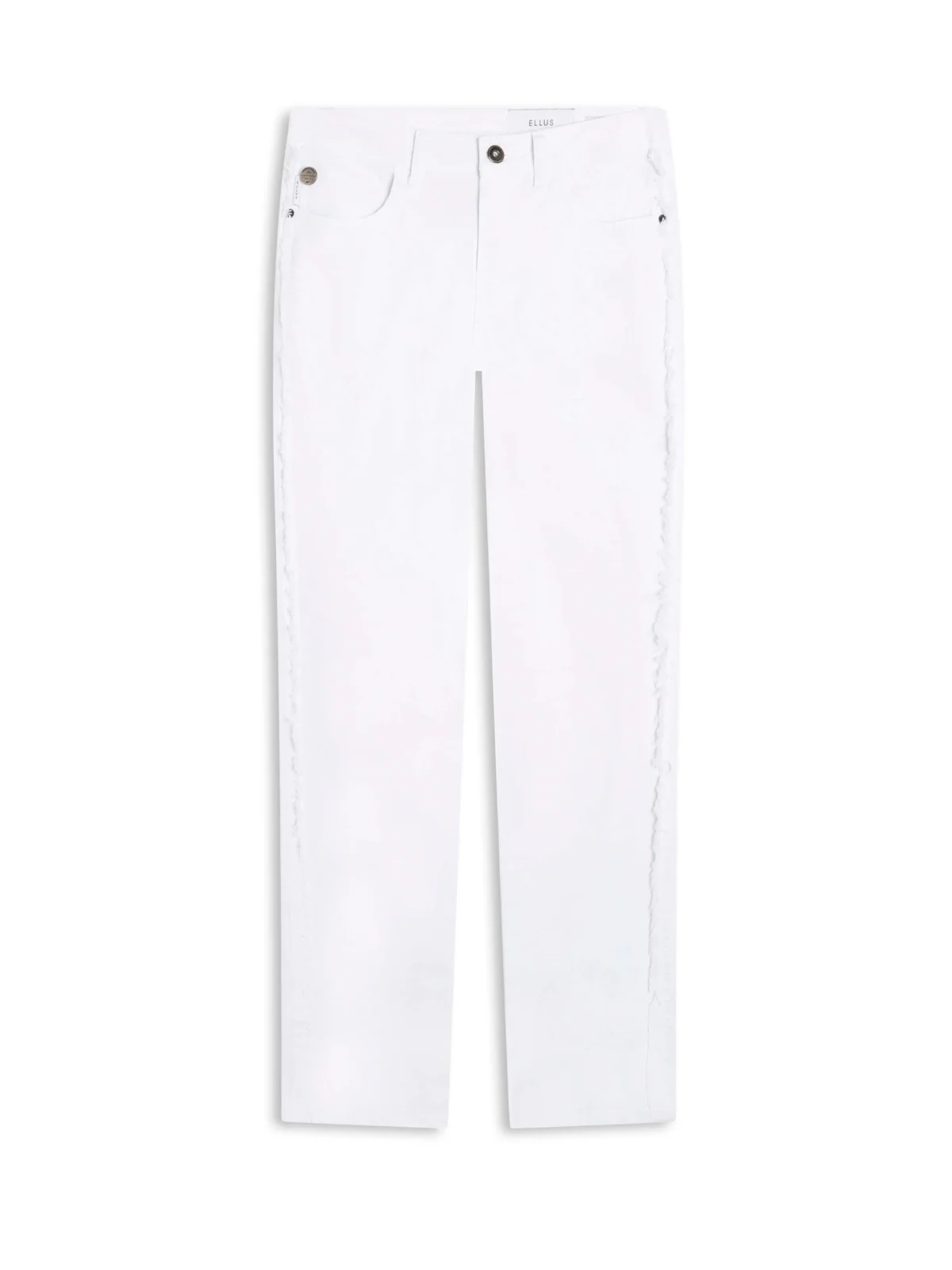 Calça Vintage Denim Color Slim Branco — imagem 1