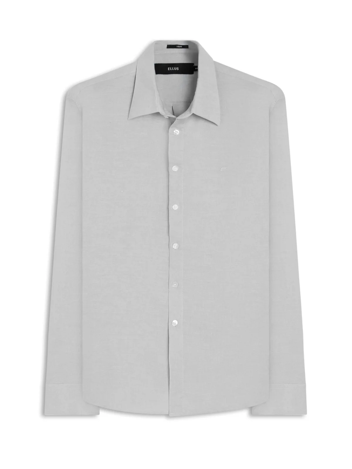 Camisa Linho Blend Classic Anatomic Cinza — imagem 1