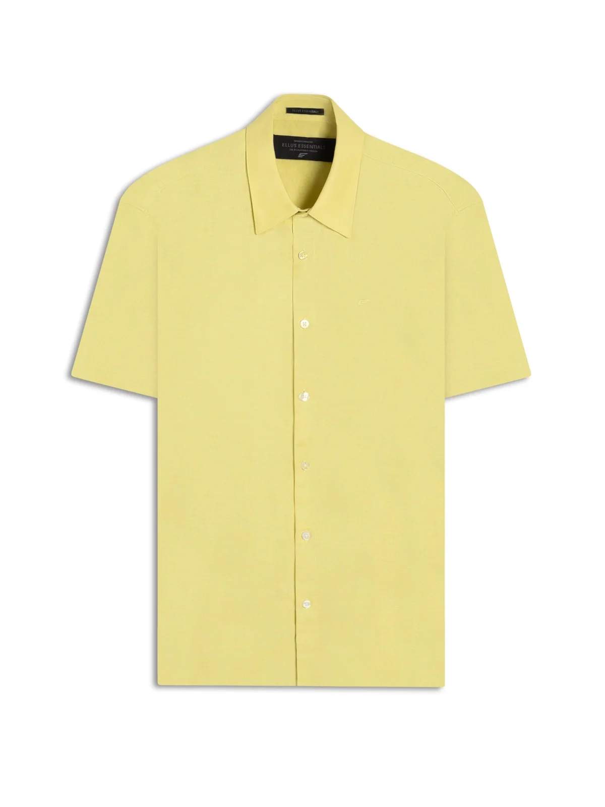 Camisa Linho Blend Surf Ellus Amarelo — imagem 1