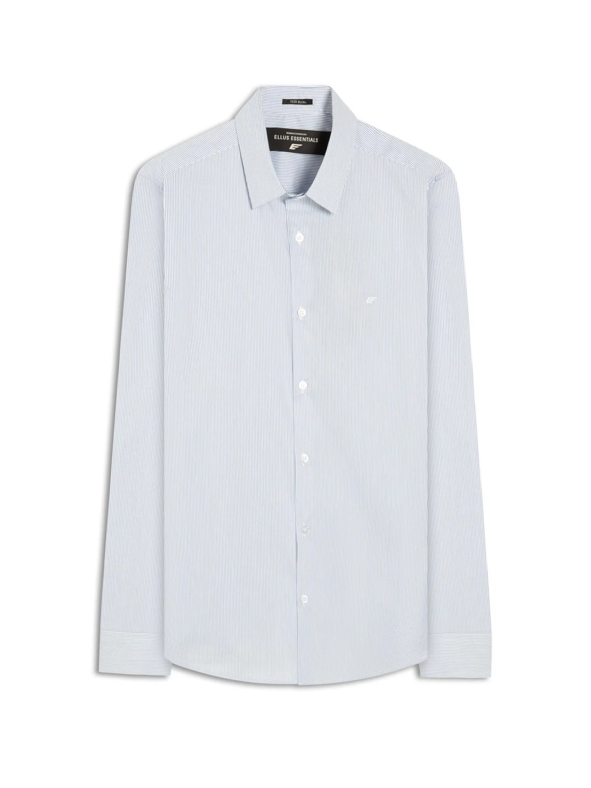Camisa Tech Blend Ly Copenhage Slim Xangai Ml Azul Pervante — imagem 1