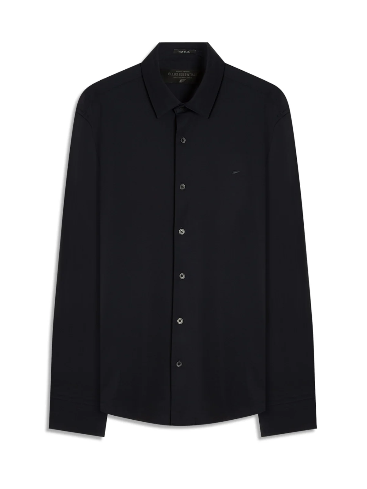 Camisa Tech Piquet Slim Xangai Dark Navy — imagem 1