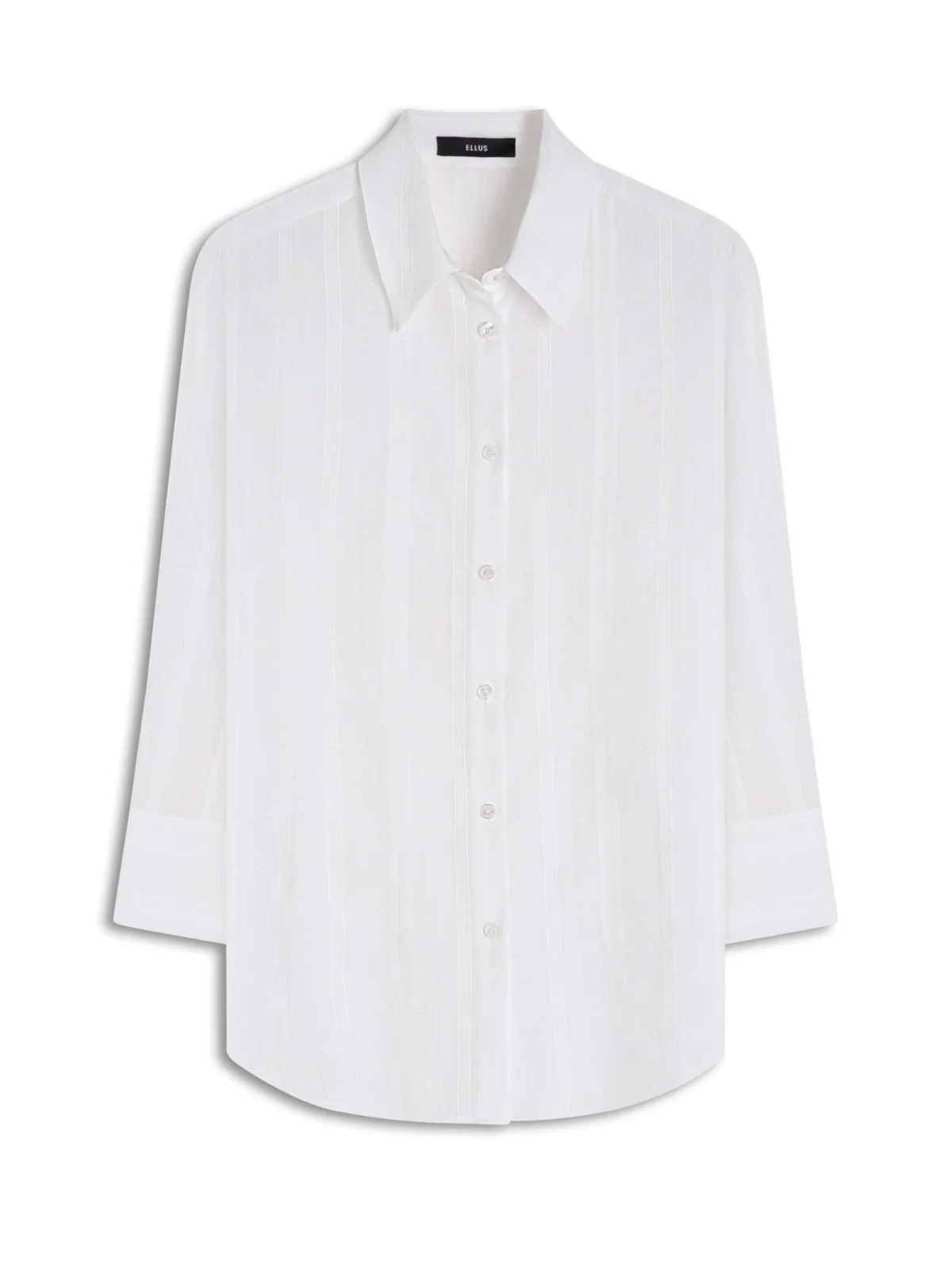 Camisa Voil Maquinetado Branco — imagem 1