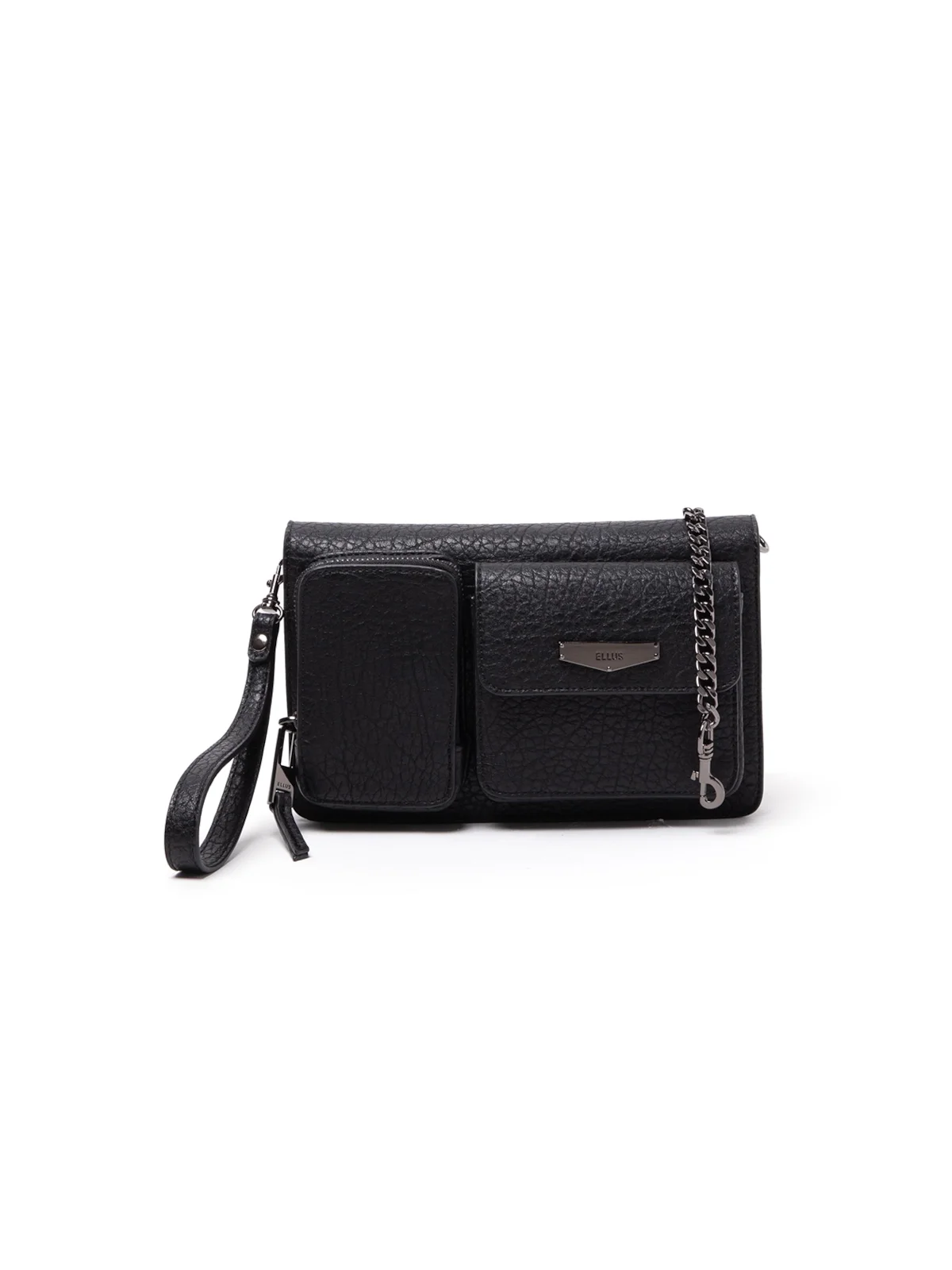 Bolsa Clutch Utilitary Ellus Preto — imagem 1