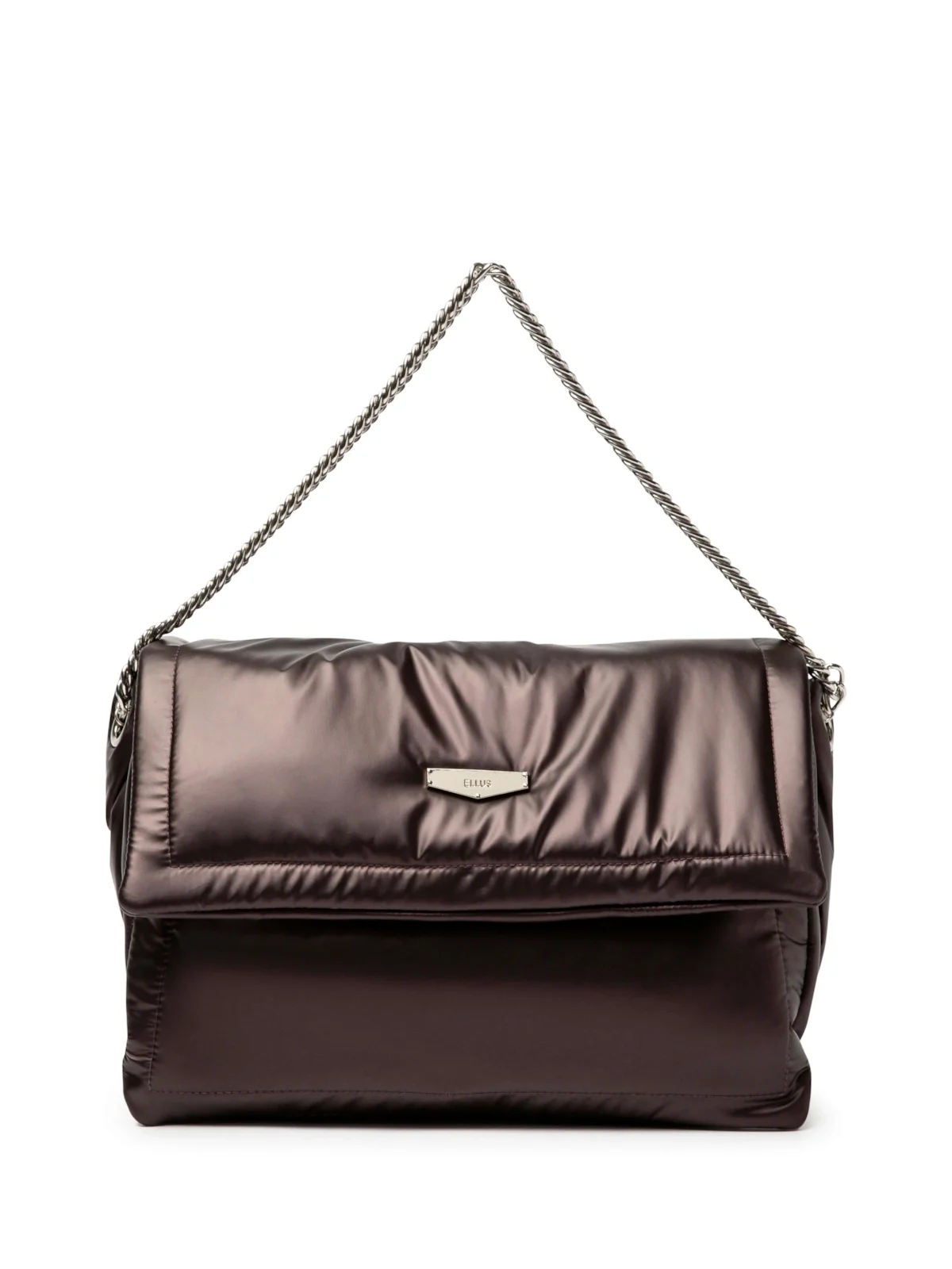 Bolsa New Nylon Puffer Bag Ellus Dark Wine — imagem 1