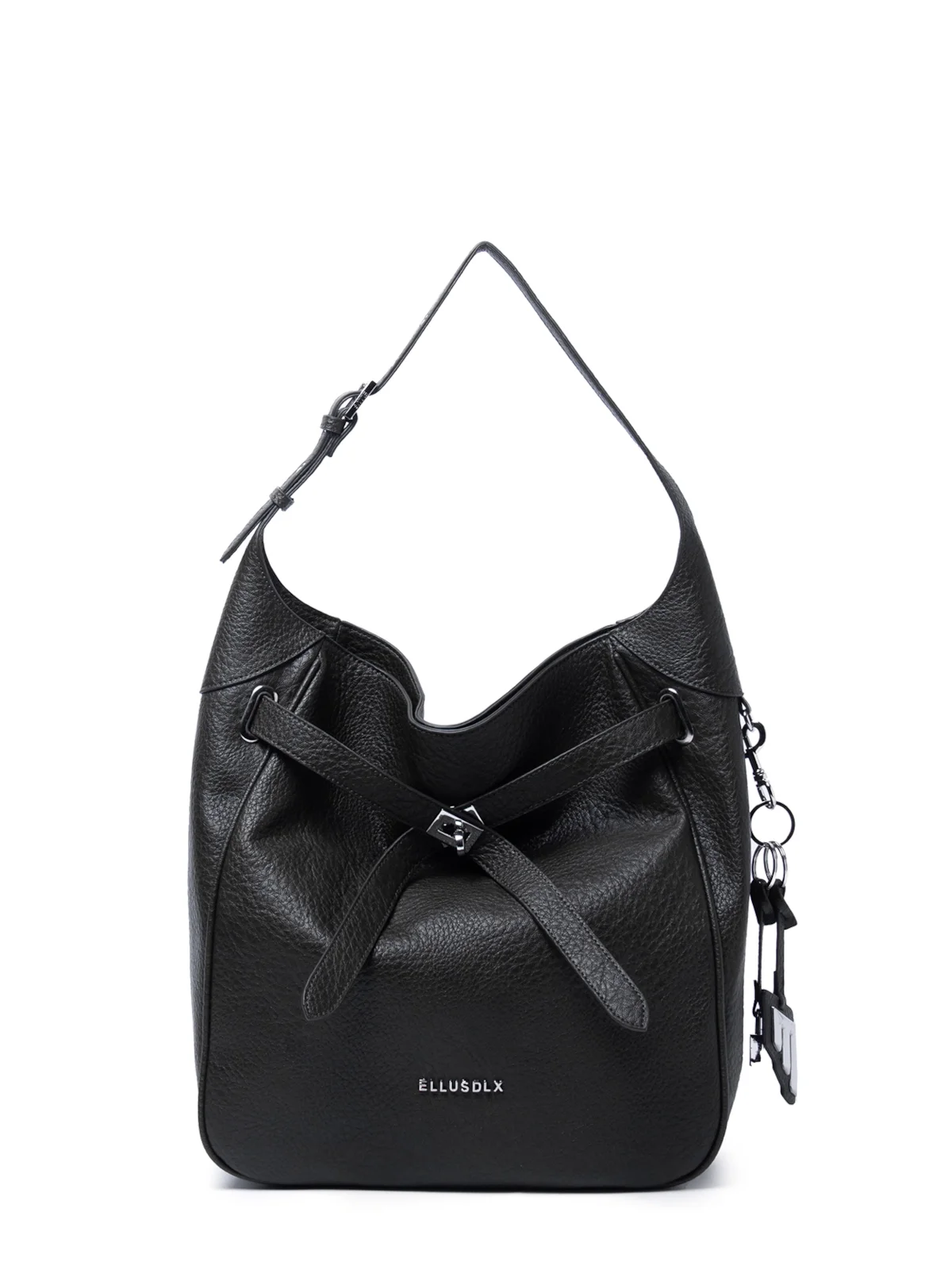 Bolsa Shoulder Bag Lock Samantha Preto — imagem 1