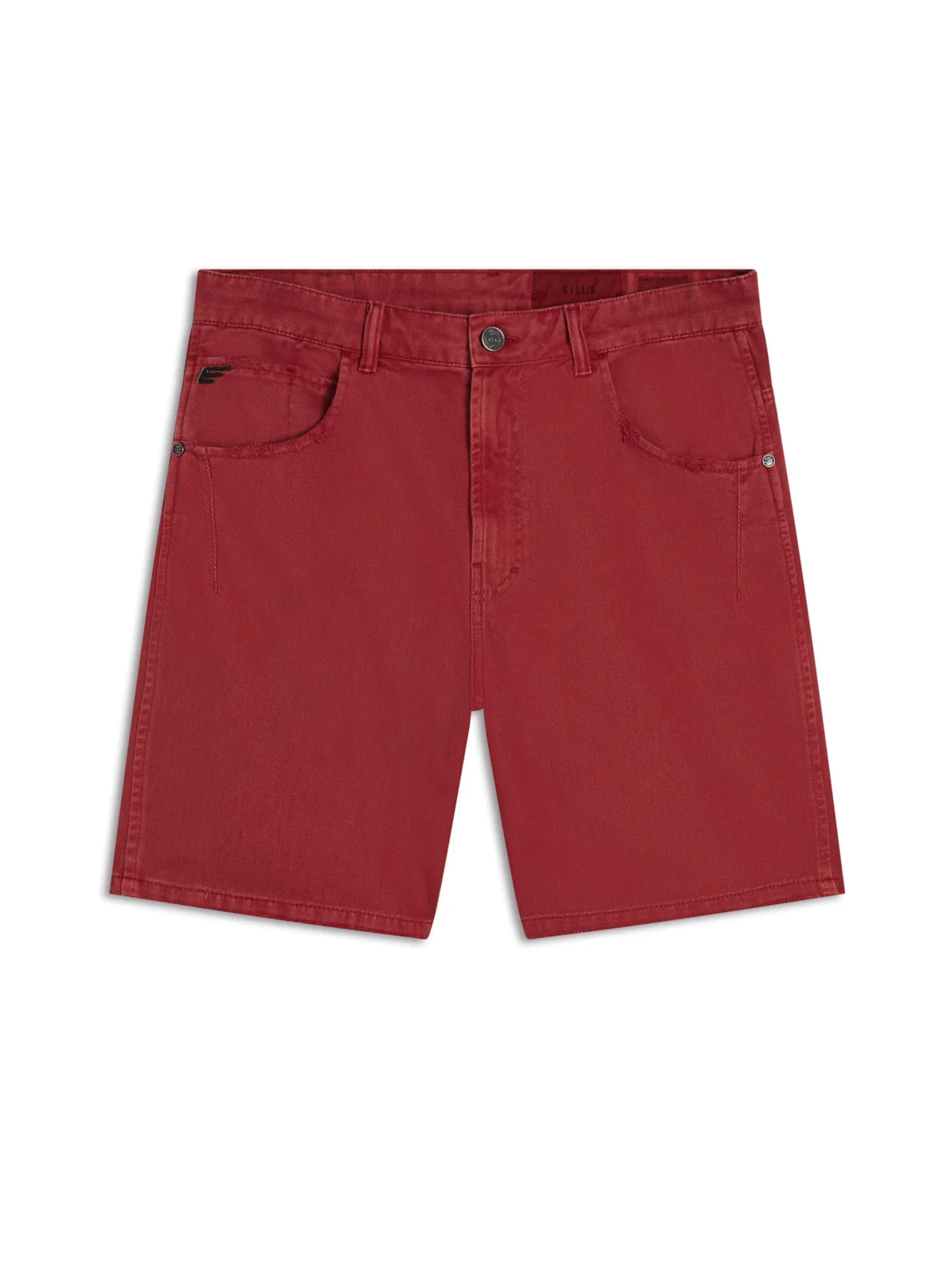 Bermuda White Denim Urban Vermelho — imagem 1